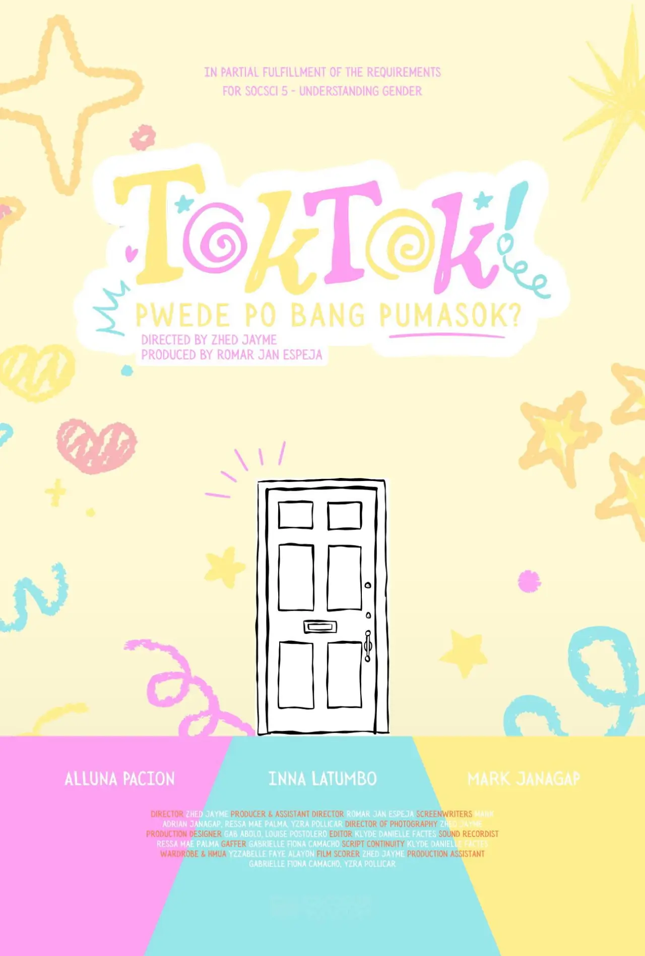 Постер до фільму "Toktok! Pwede po bang pumasok?"
