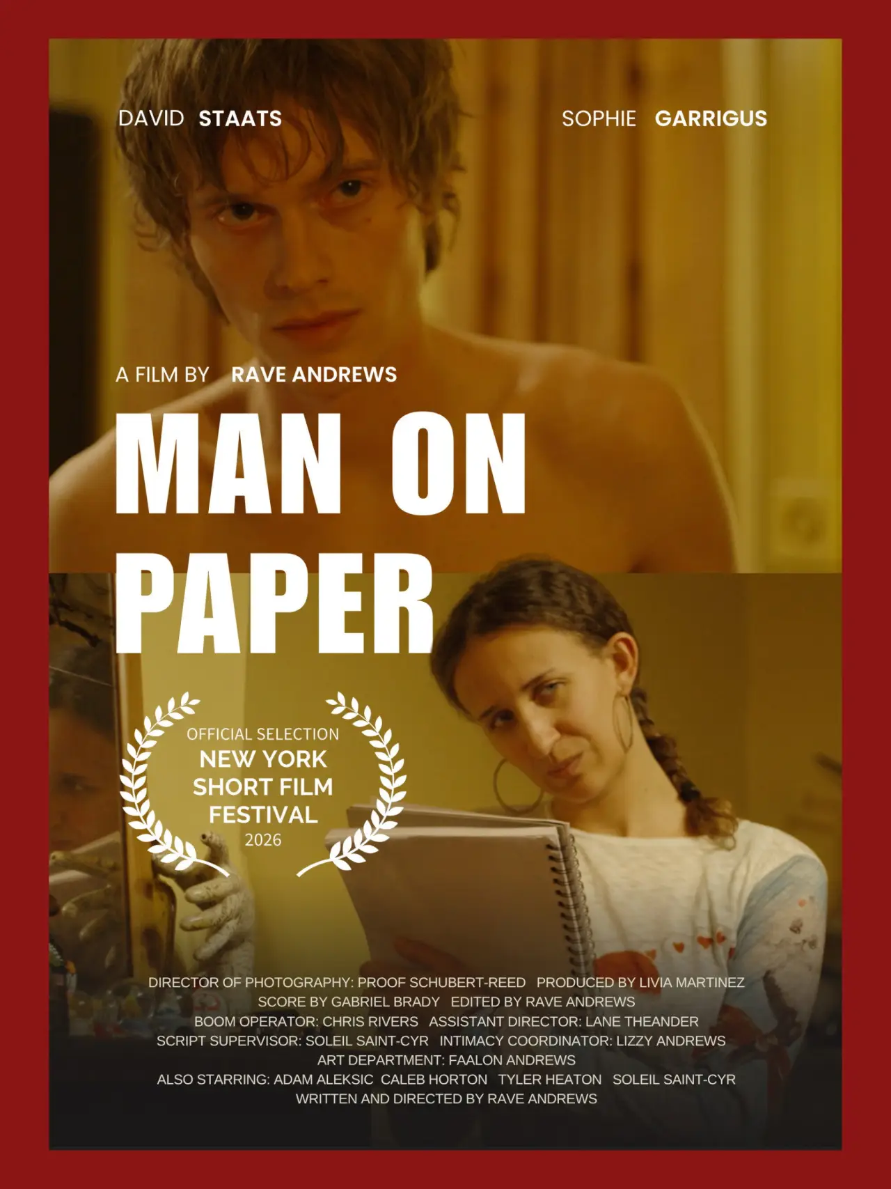 Постер до фільму "Man on Paper"