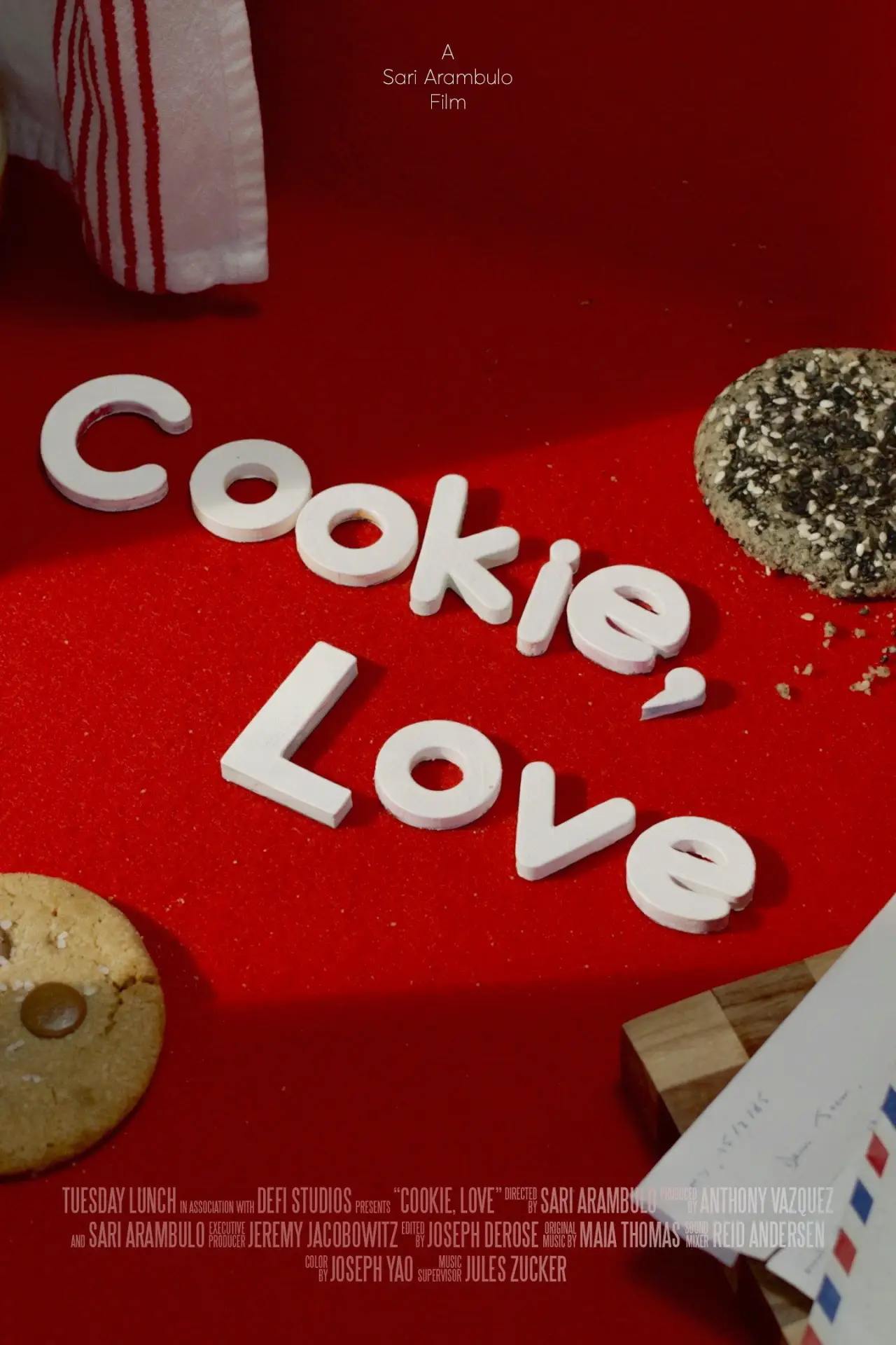 Постер до фільму "Cookie, Love"