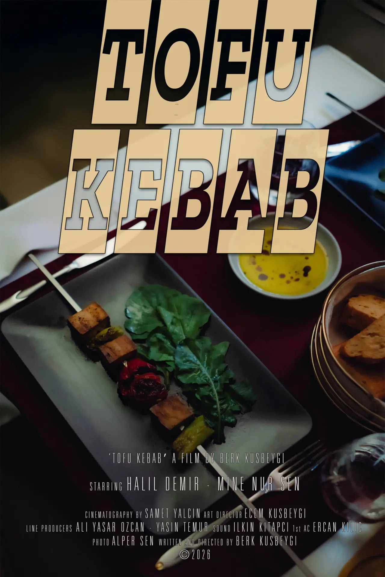 Постер до фільму "Tofu Kebab"