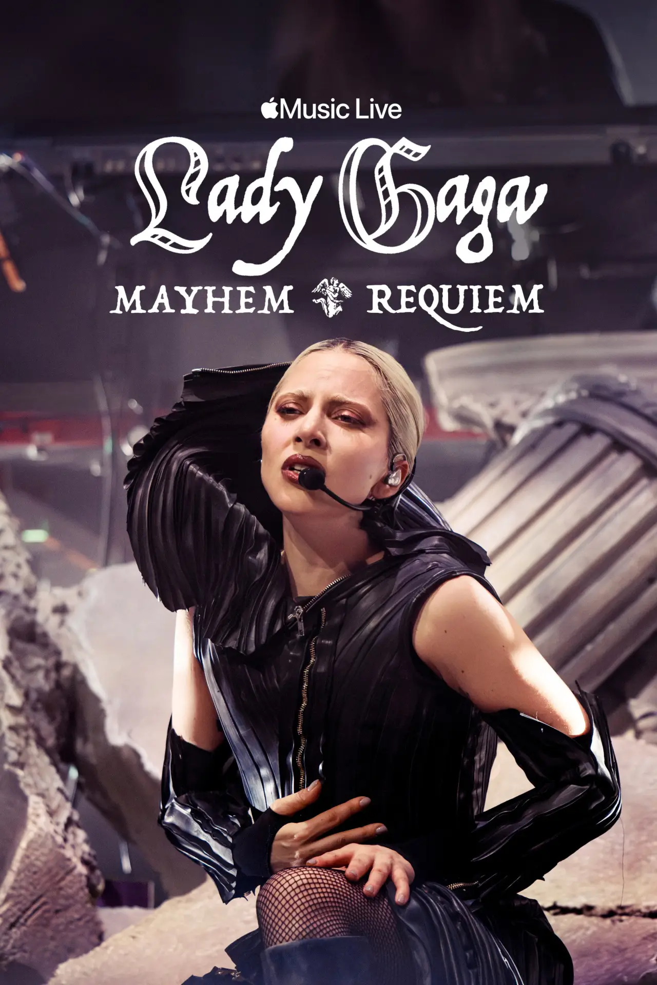Постер до фільму "Apple Music Live: Lady Gaga MAYHEM Requiem"
