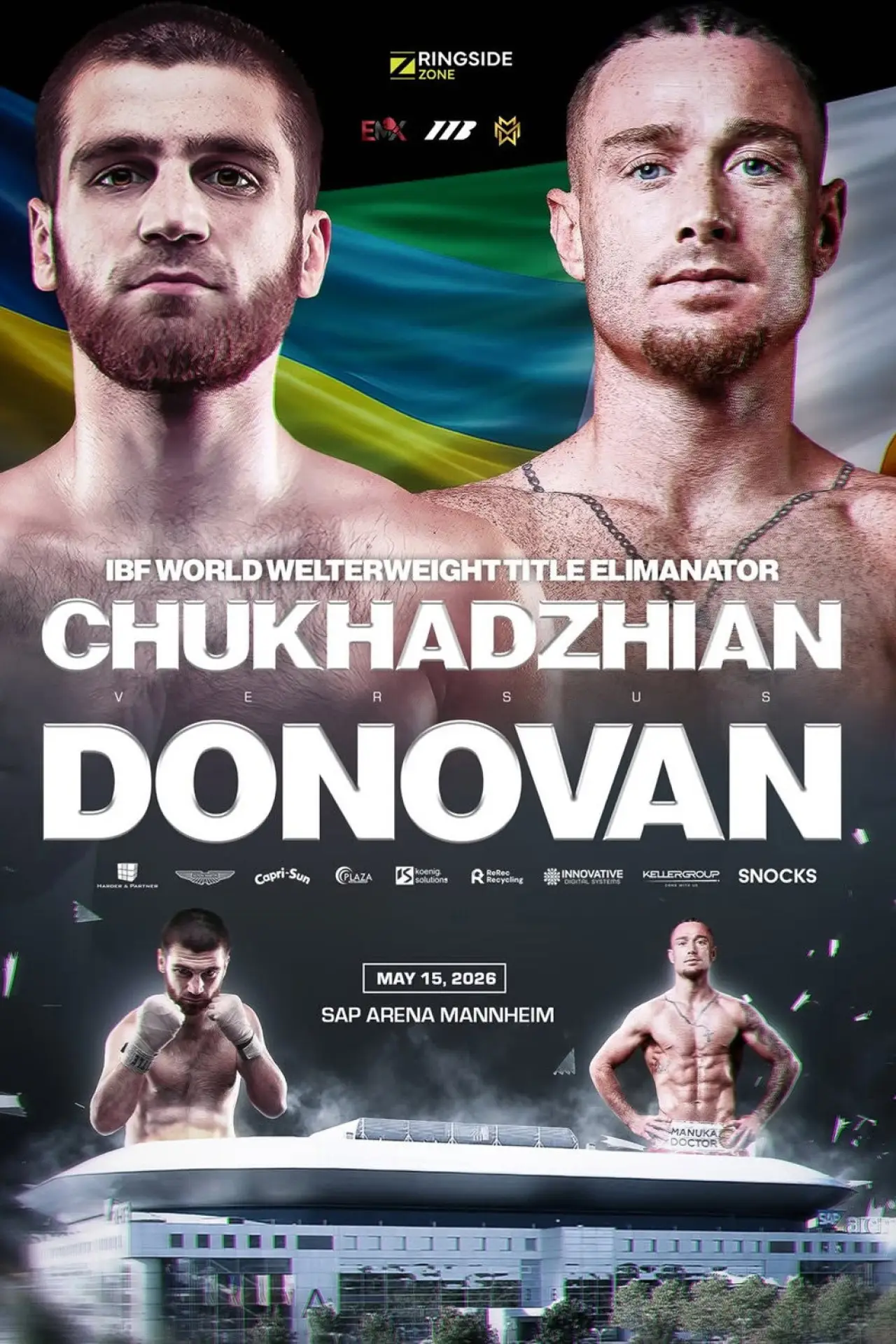 Постер до фільму "Karen Chukhadzhian vs. Paddy Donovan"