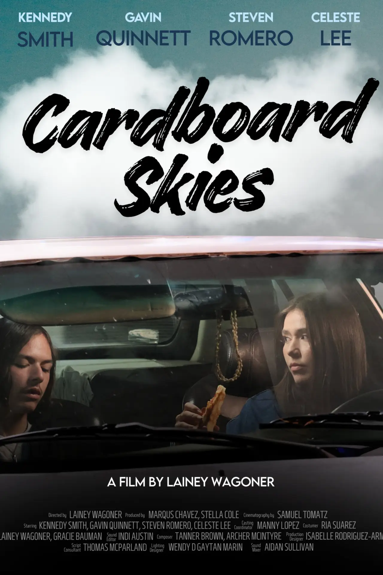 Постер до фільму "Cardboard Skies"