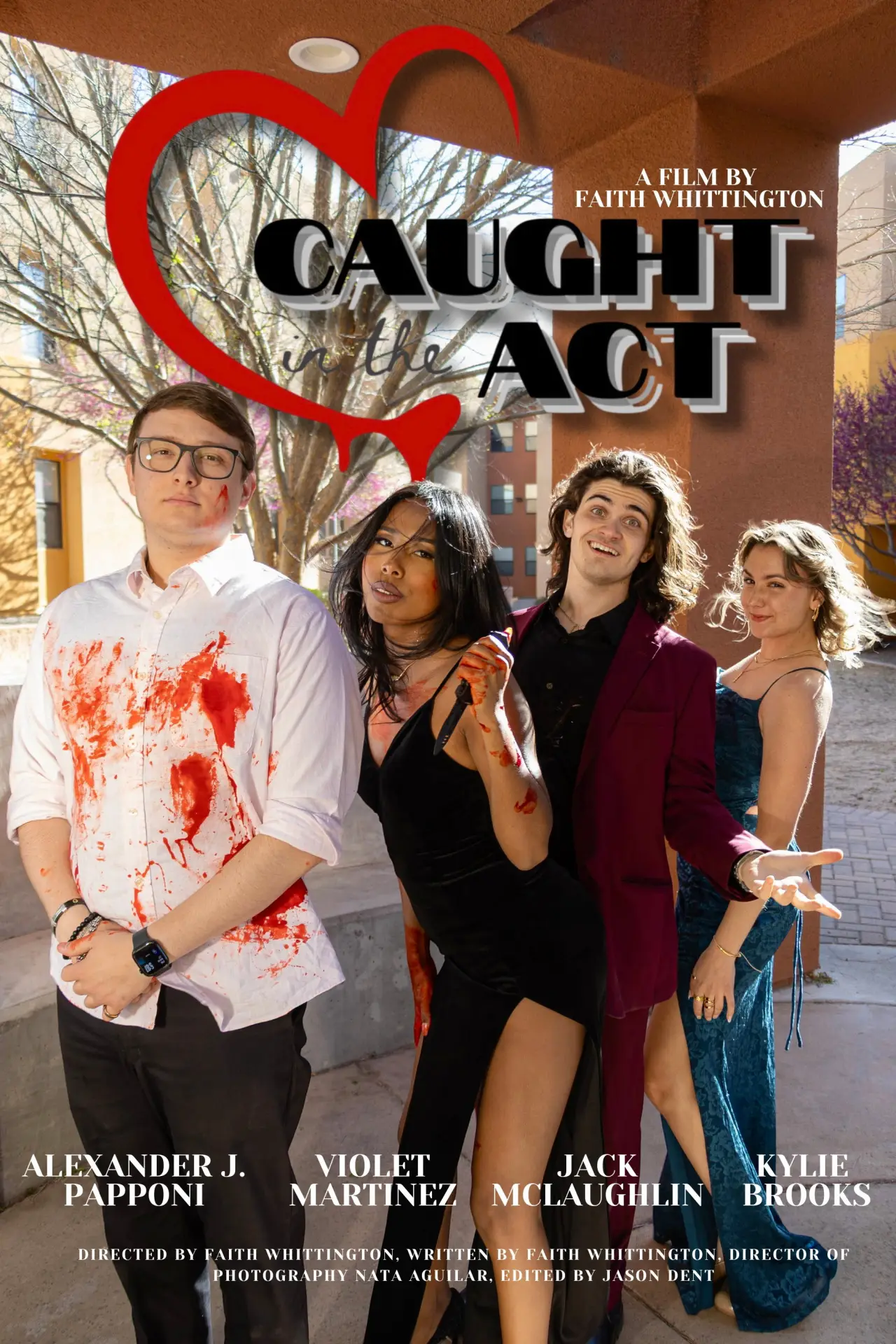 Постер до фільму "Caught in the Act"
