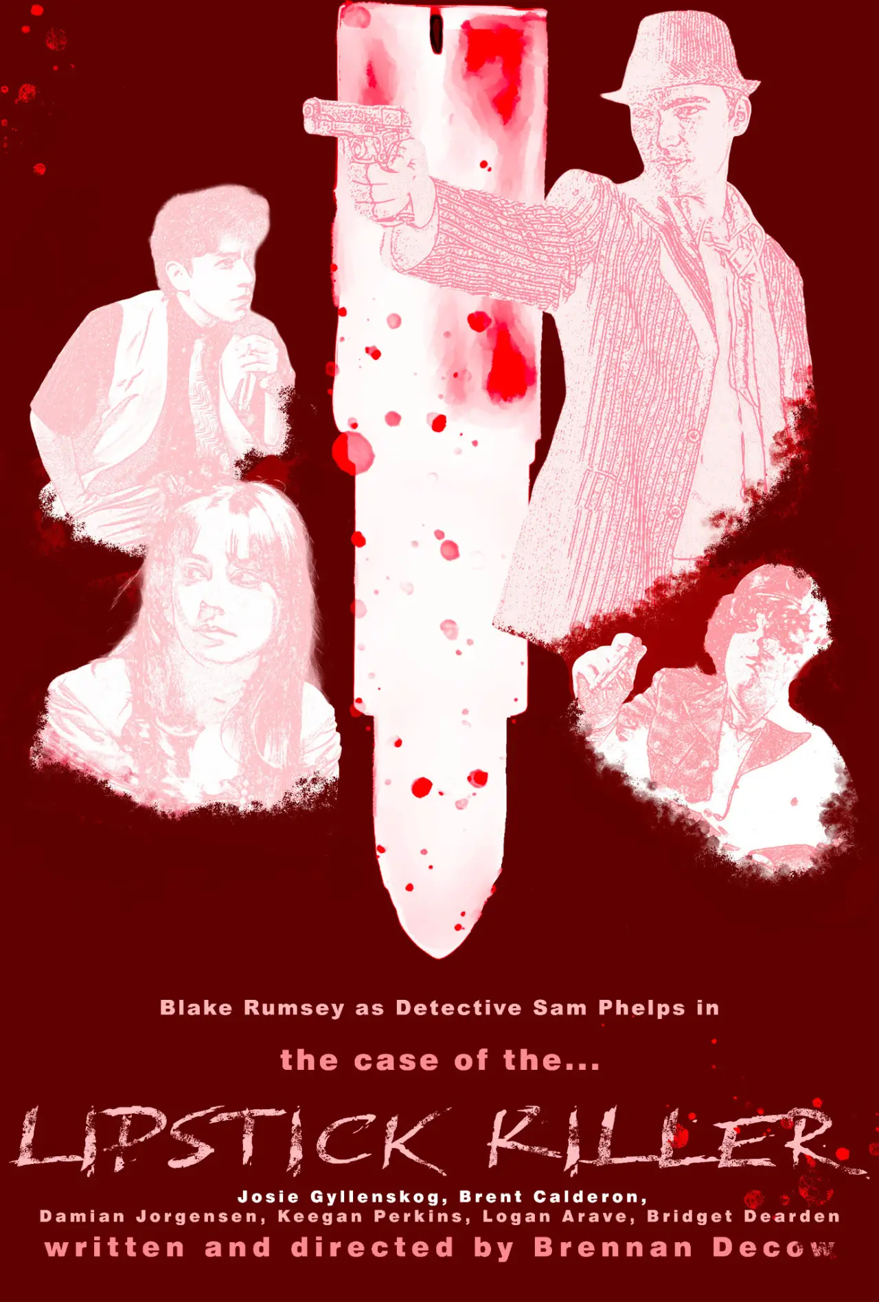 Постер до фільму "The Case of the Lipstick Killer"
