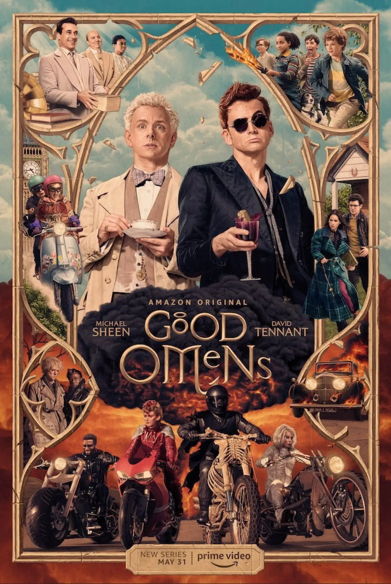Постер до фільму "Good Omens - Season 3: An Ineffable Goodbye"