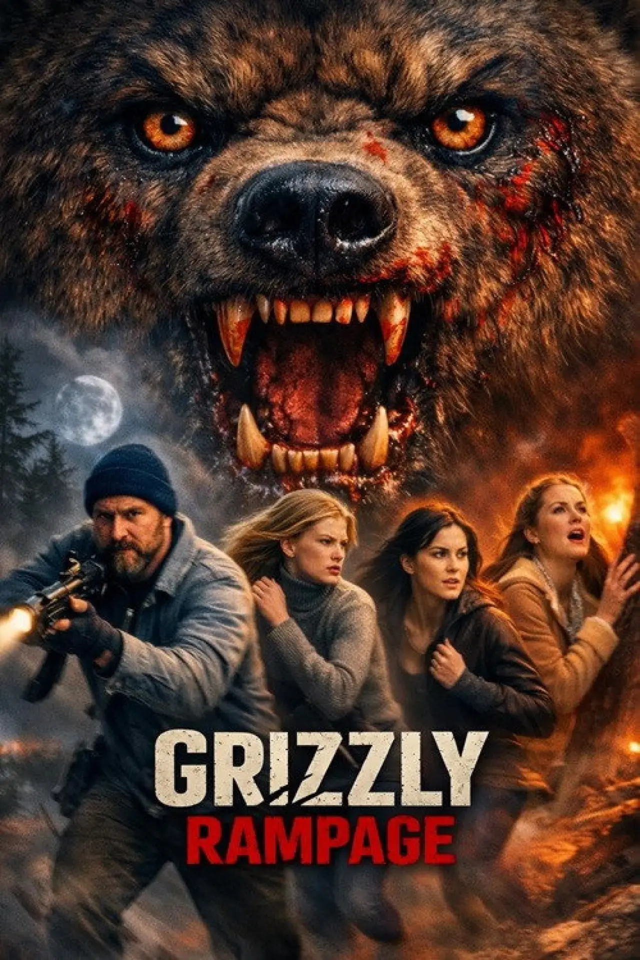 Постер до фільму "Grizzly Bear Massacre"