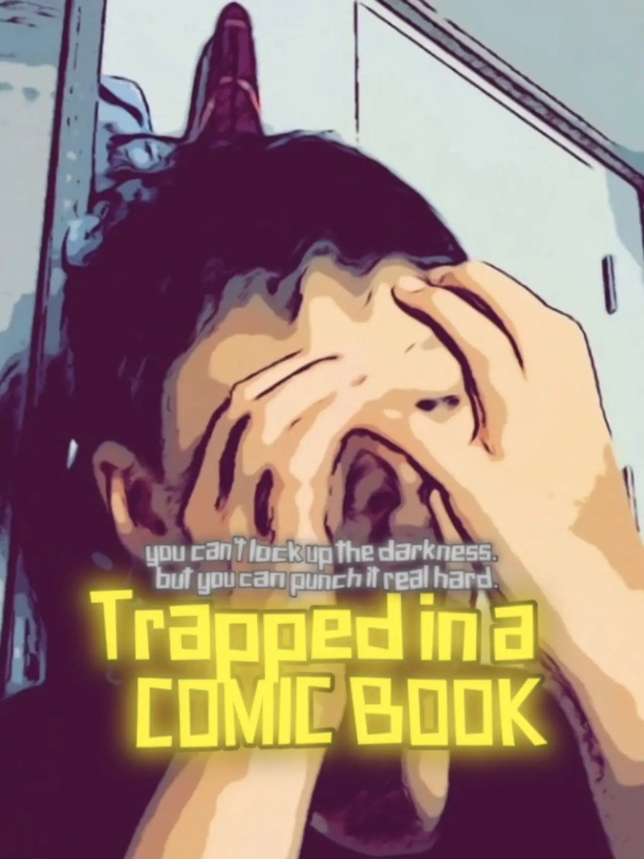 Постер до фільму "Trapped in a Comic Book"