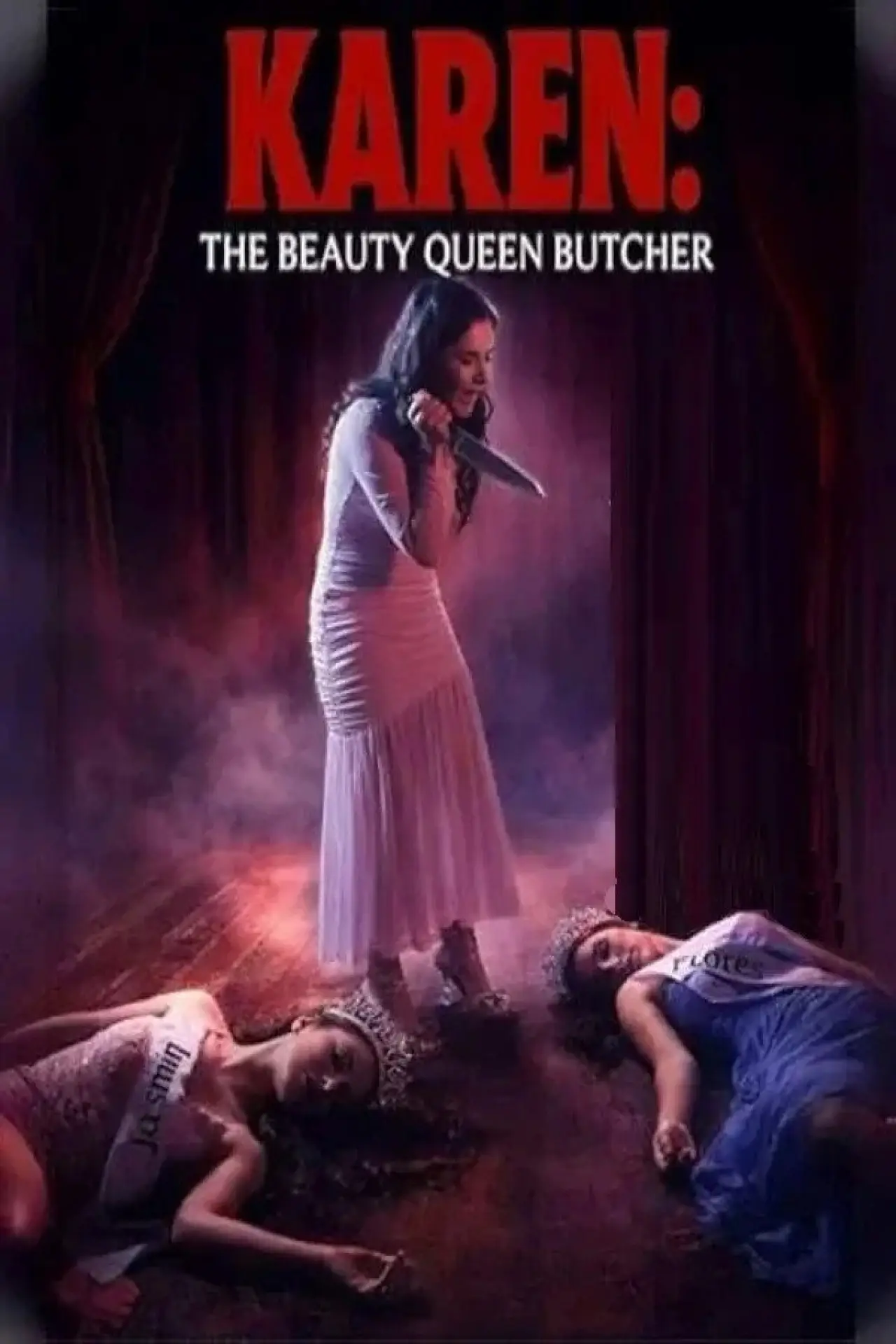 Постер до фільму "Karen the Beauty Queen Butcher"