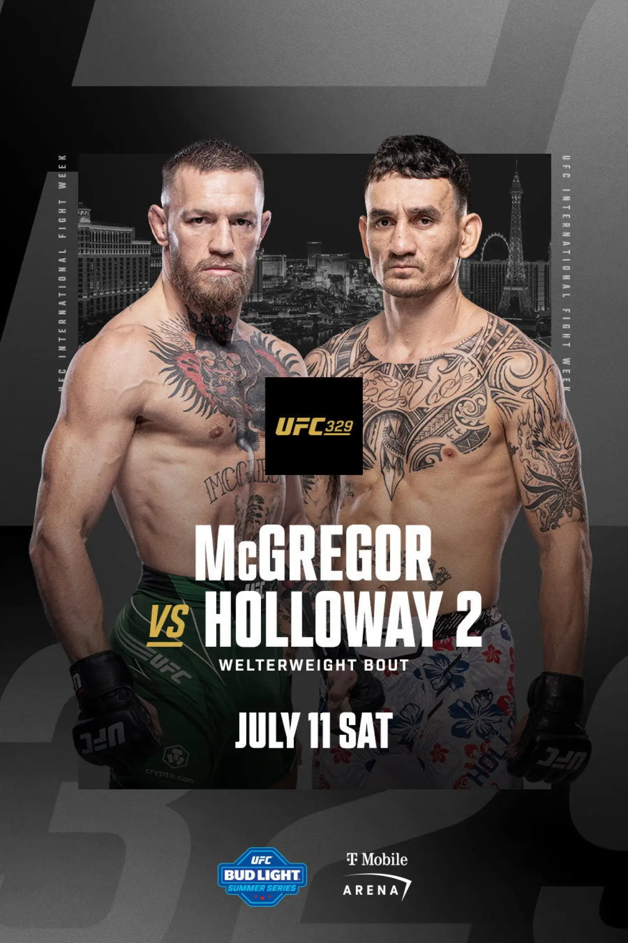 Постер до фільму "UFC 329: McGregor vs. Holloway 2"