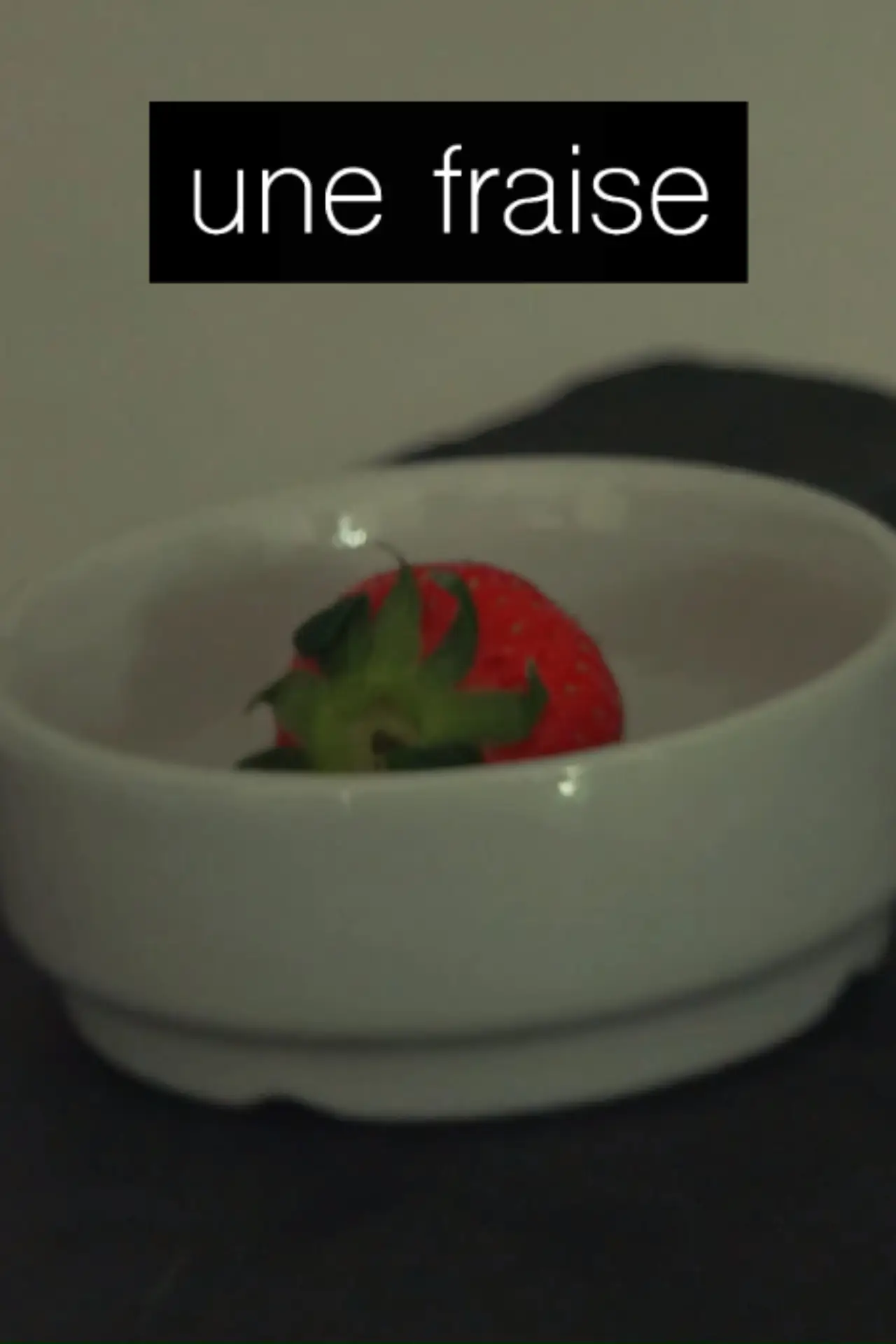 Постер до фільму "Une Fraise"