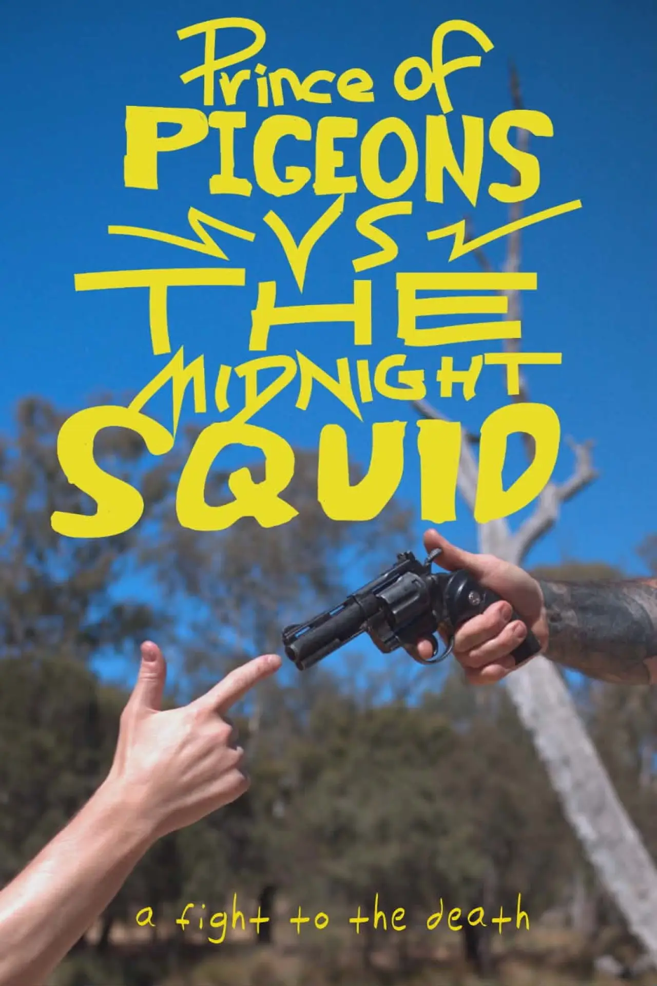 Постер до фільму "Prince of Pigeons vs the Midnight Squid"