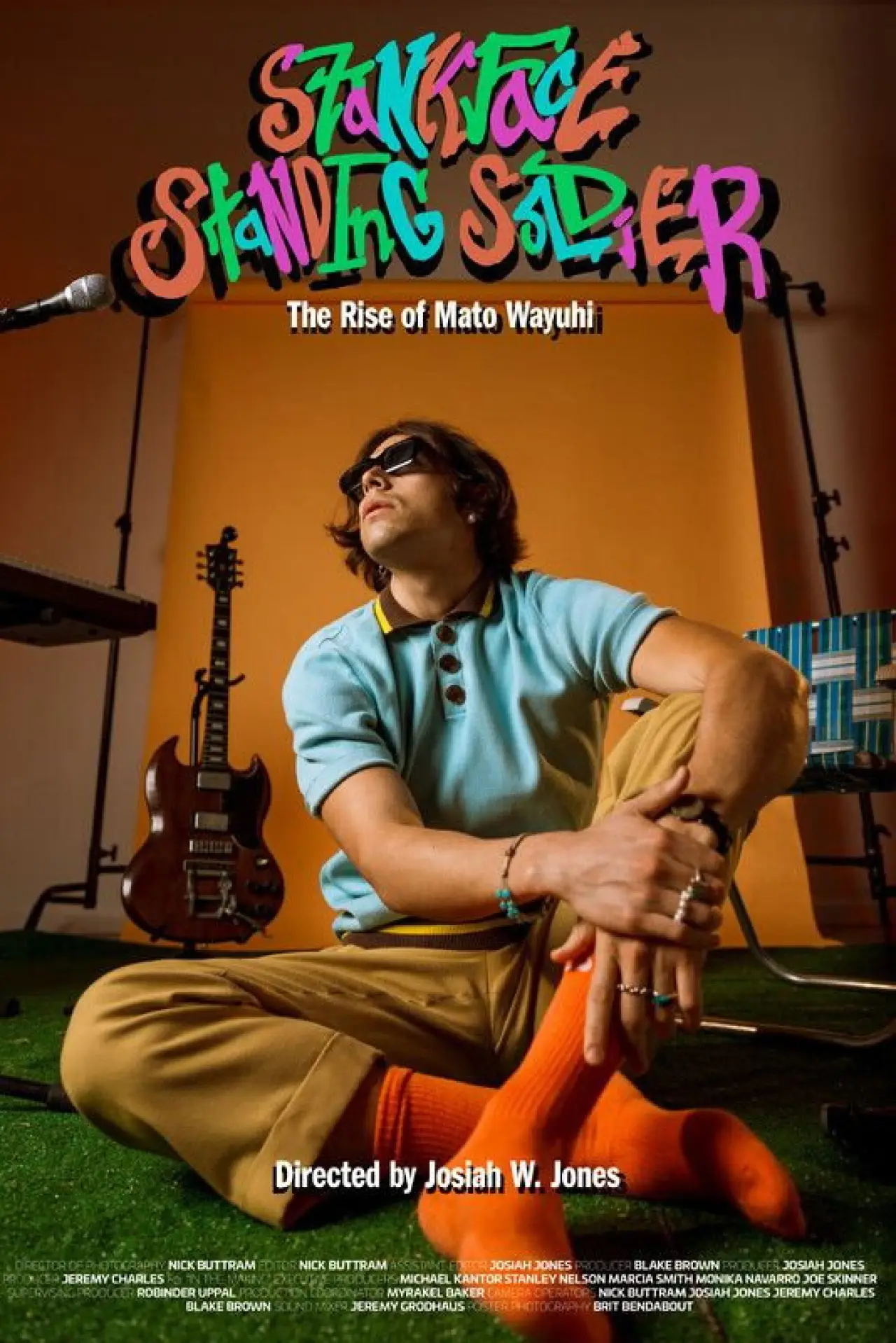 Постер до фільму "Stankface Standing Soldier: The Rise of Mato Wayuhi"