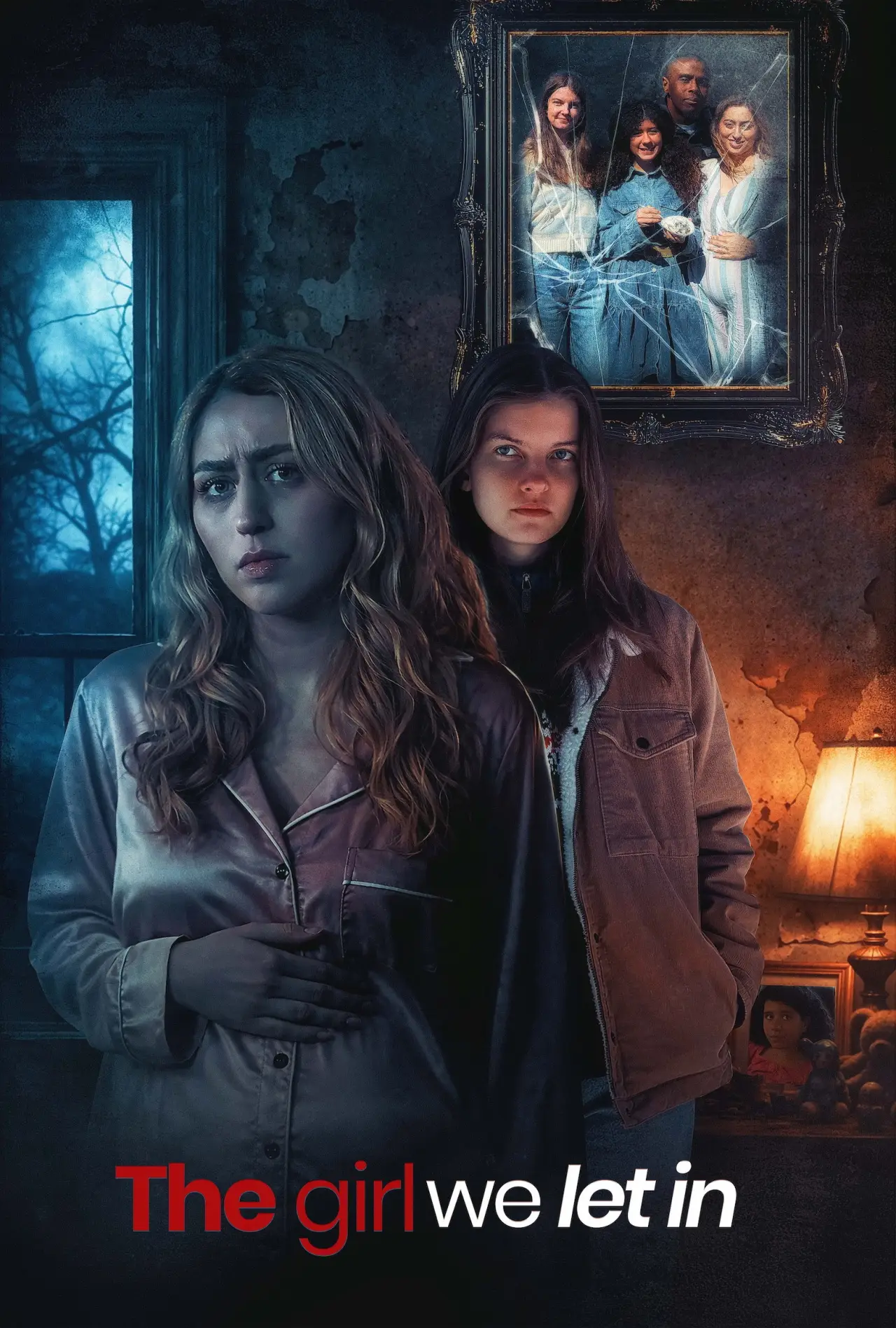 Постер до фільму "The Girl We Let In"