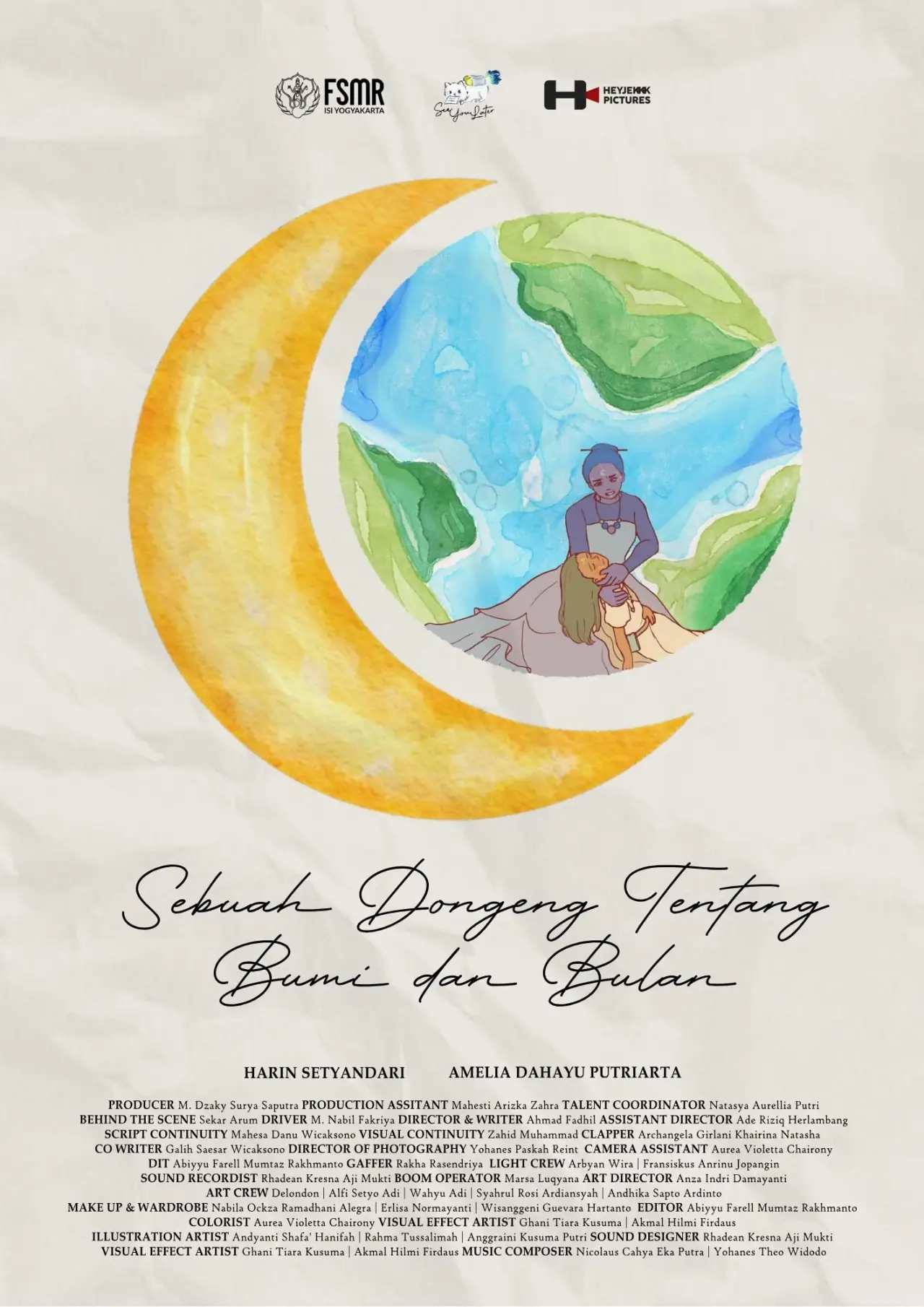 Постер до фільму "Sebuah Dongeng Tentang Bumi dan Bulan"