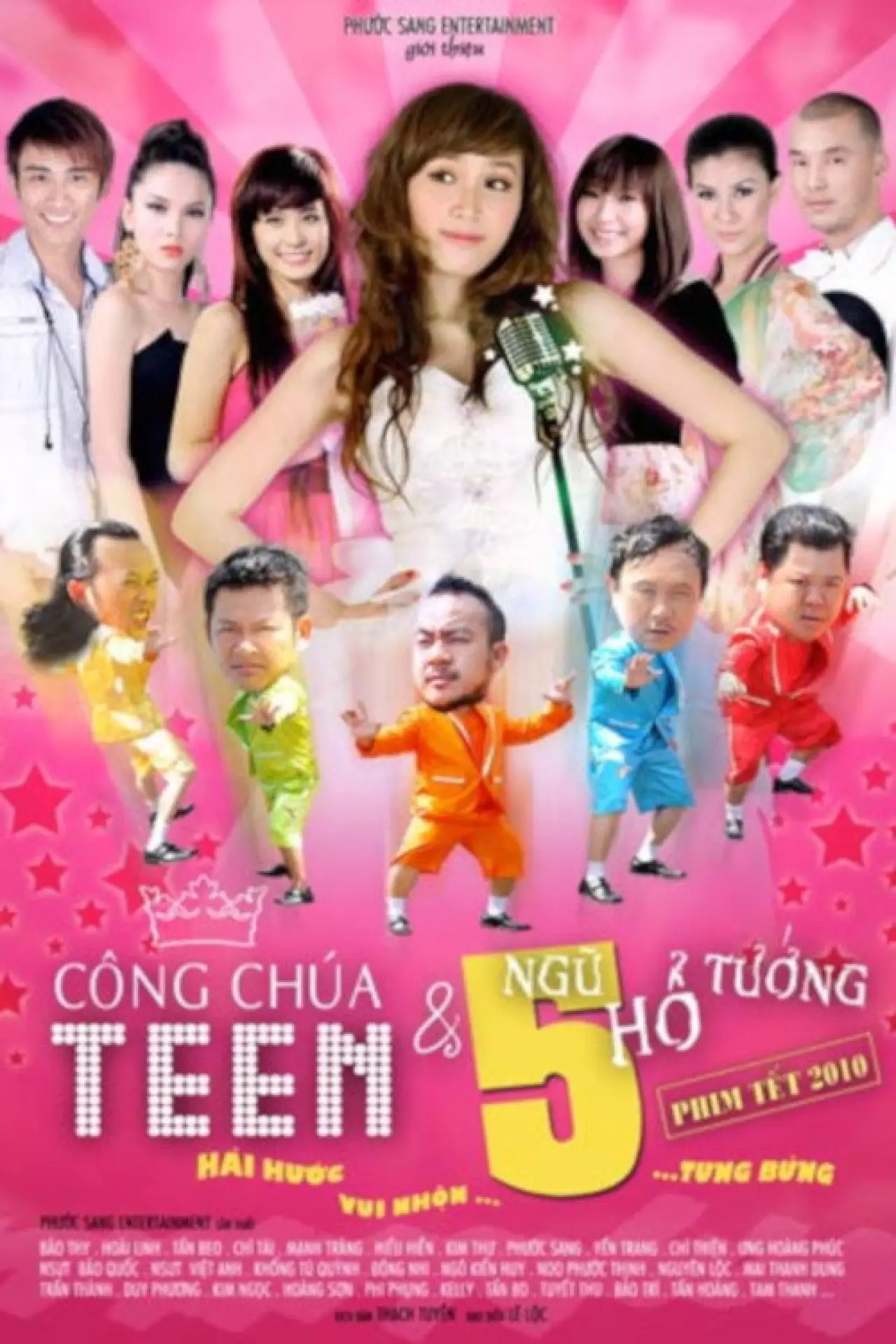 Постер до фільму "Công Chúa Teen Và Ngũ Hổ Tướng"