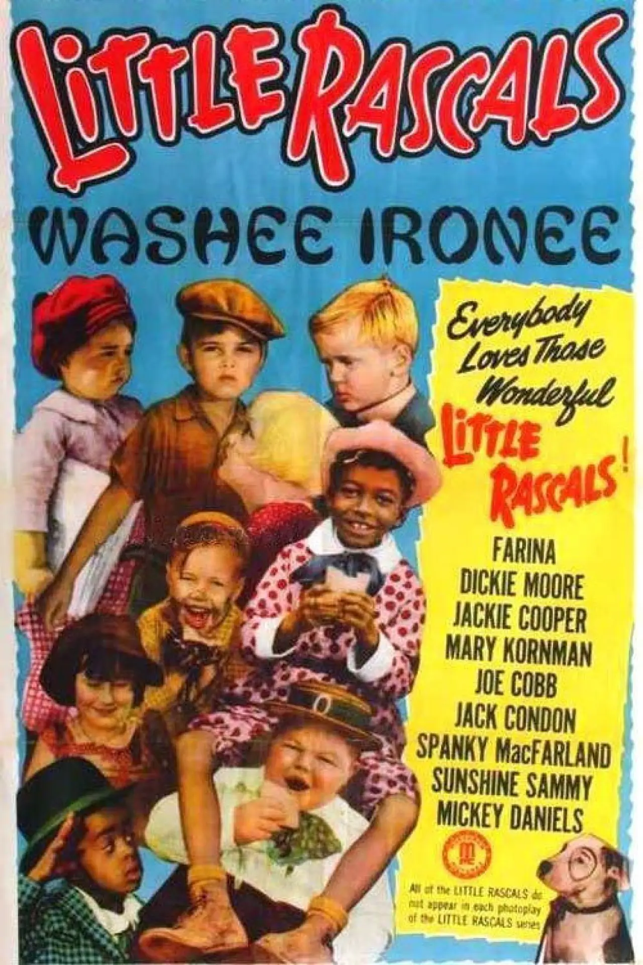 Постер до фільму "Washee Ironee"