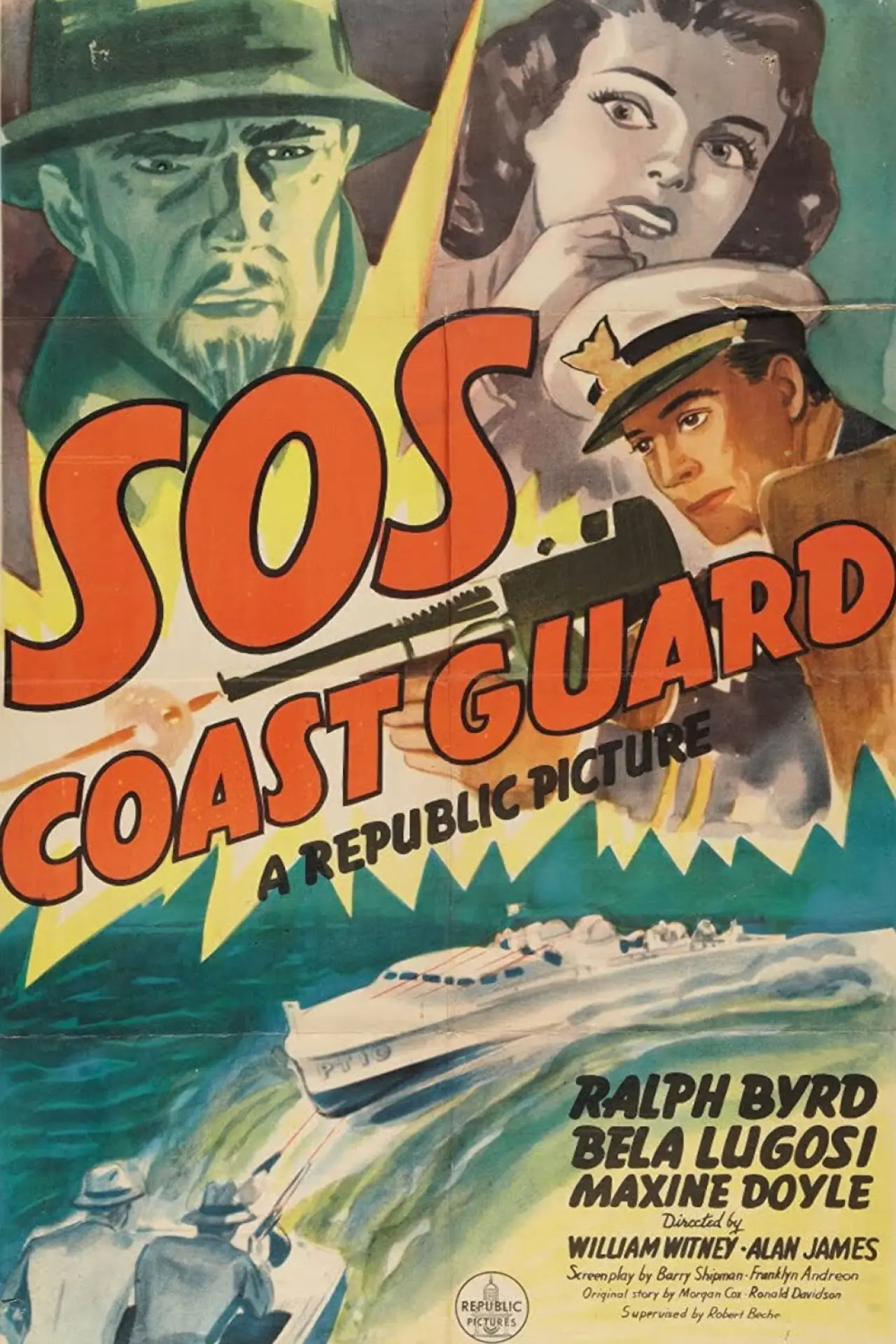 Постер до фільму "SOS Coast Guard"