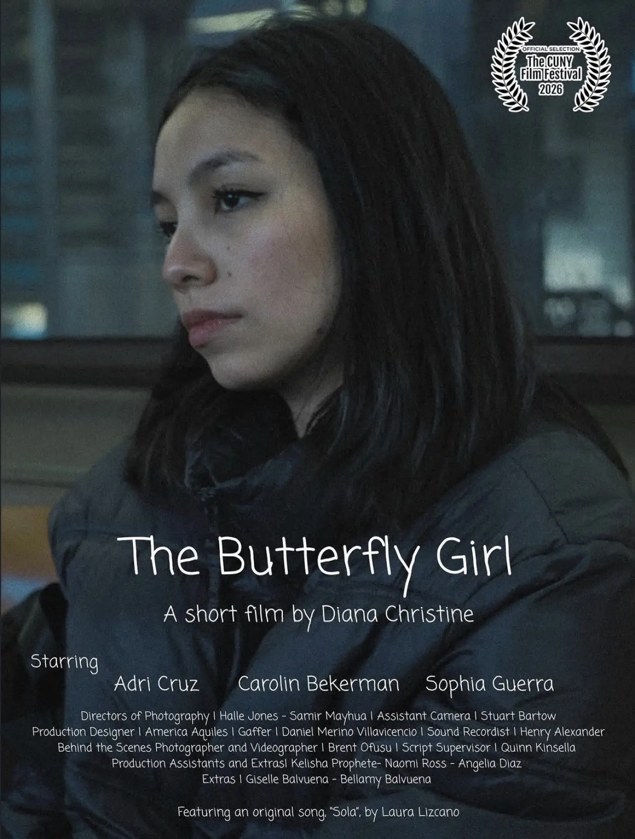 Постер до фільму "The Butterfly Girl"