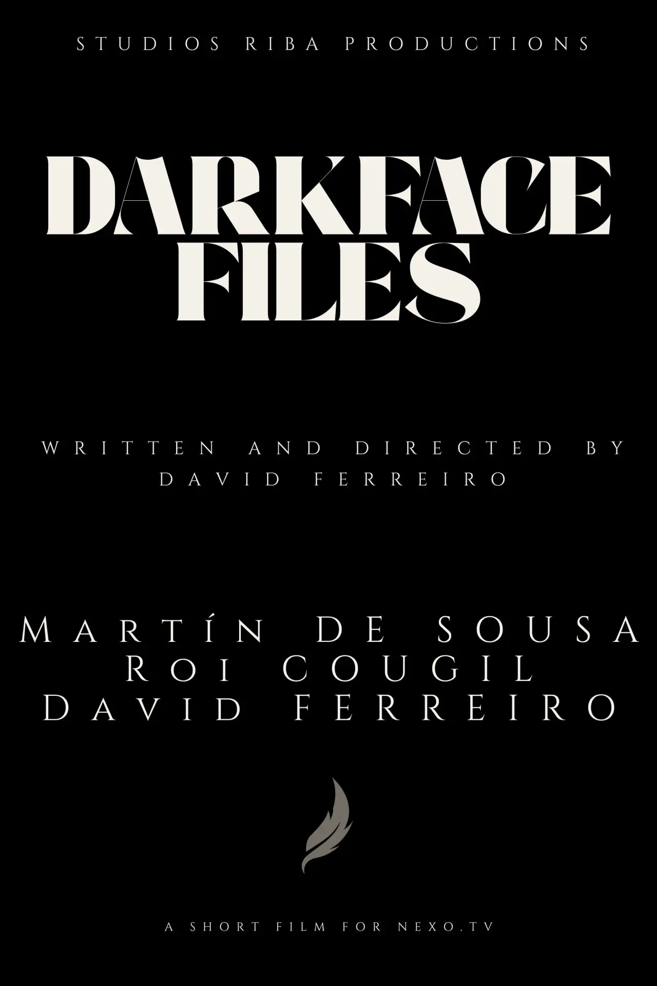 Постер до фільму "El caso Darkface"