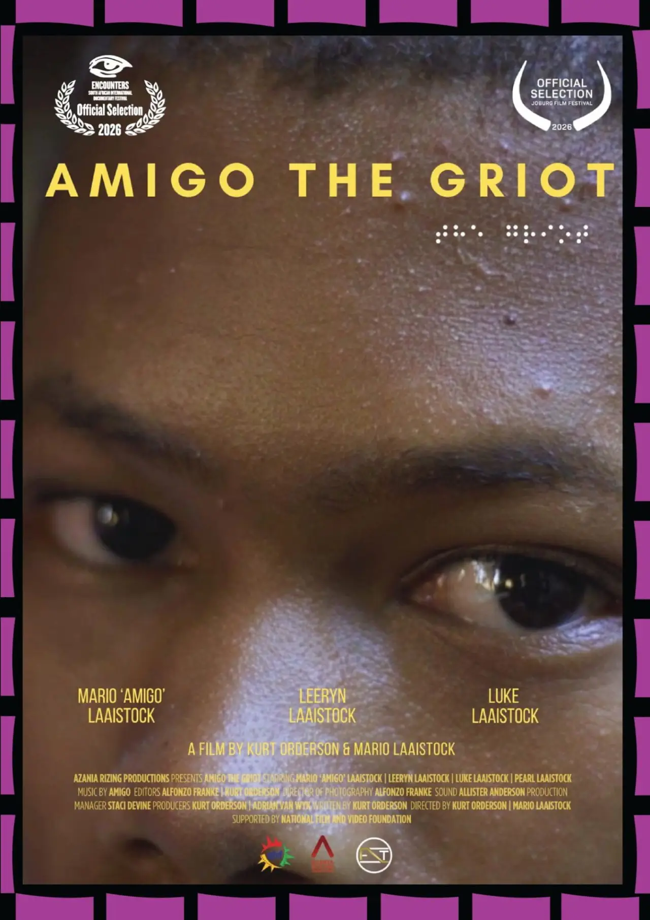 Постер до фільму "Amigo the Griot"
