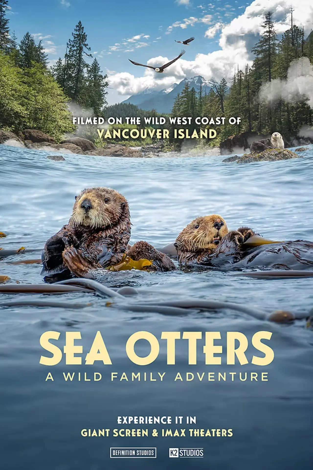 Постер до фільму "Sea Otters: A Wild Family Adventure"