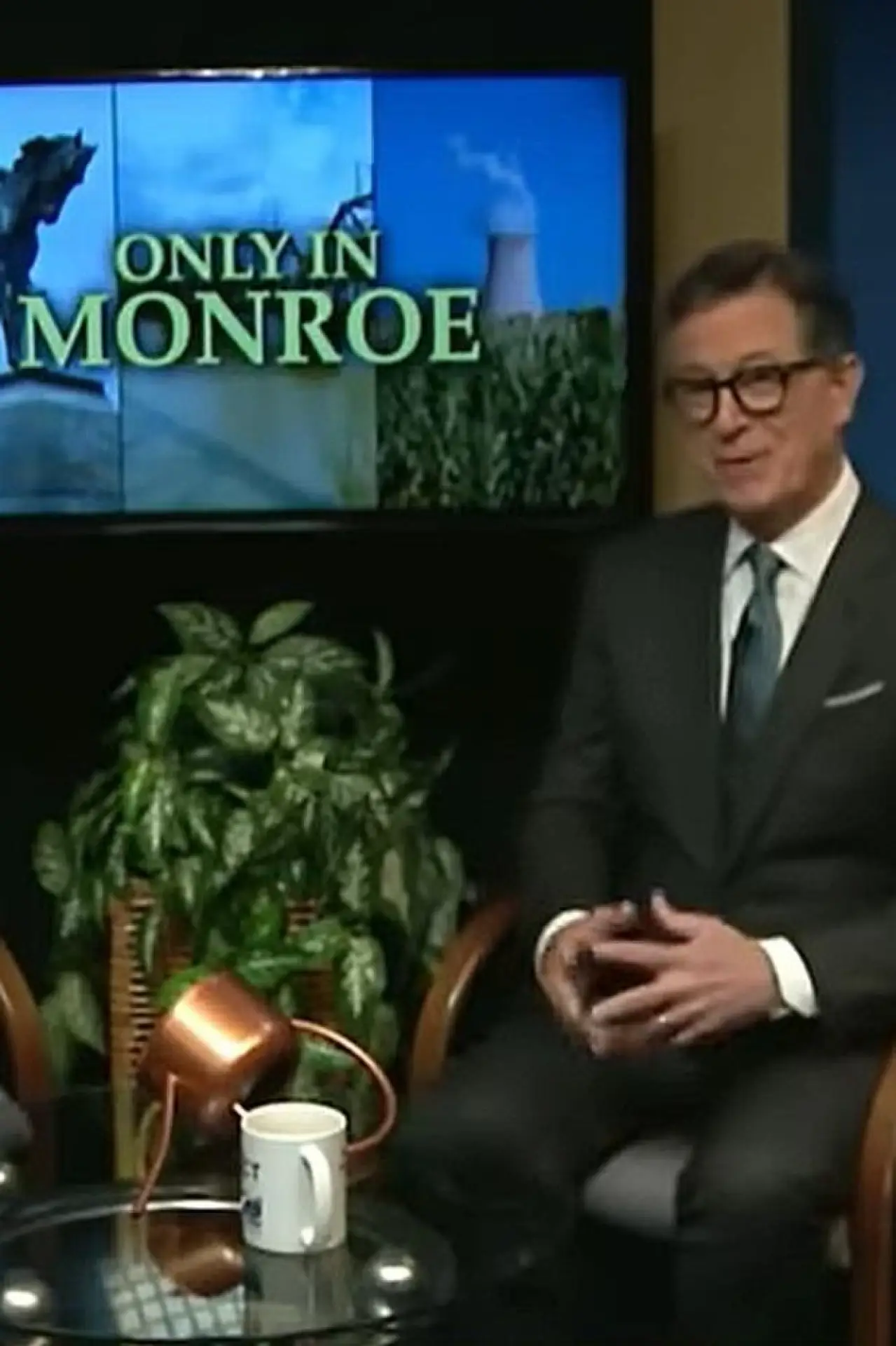 Постер до фільму "Only in Monroe: Stephen Colbert"