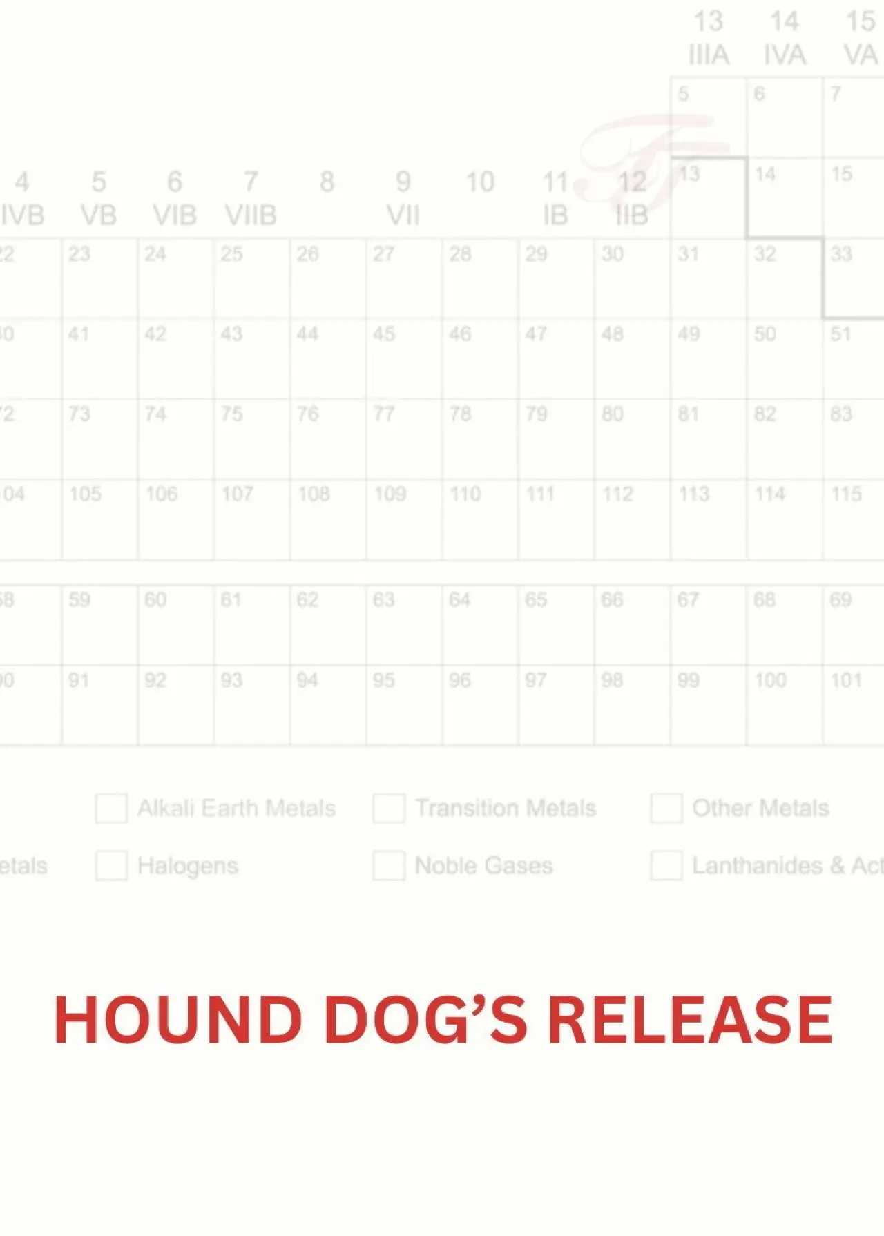 Постер до фільму "Hound Dog’s Release"