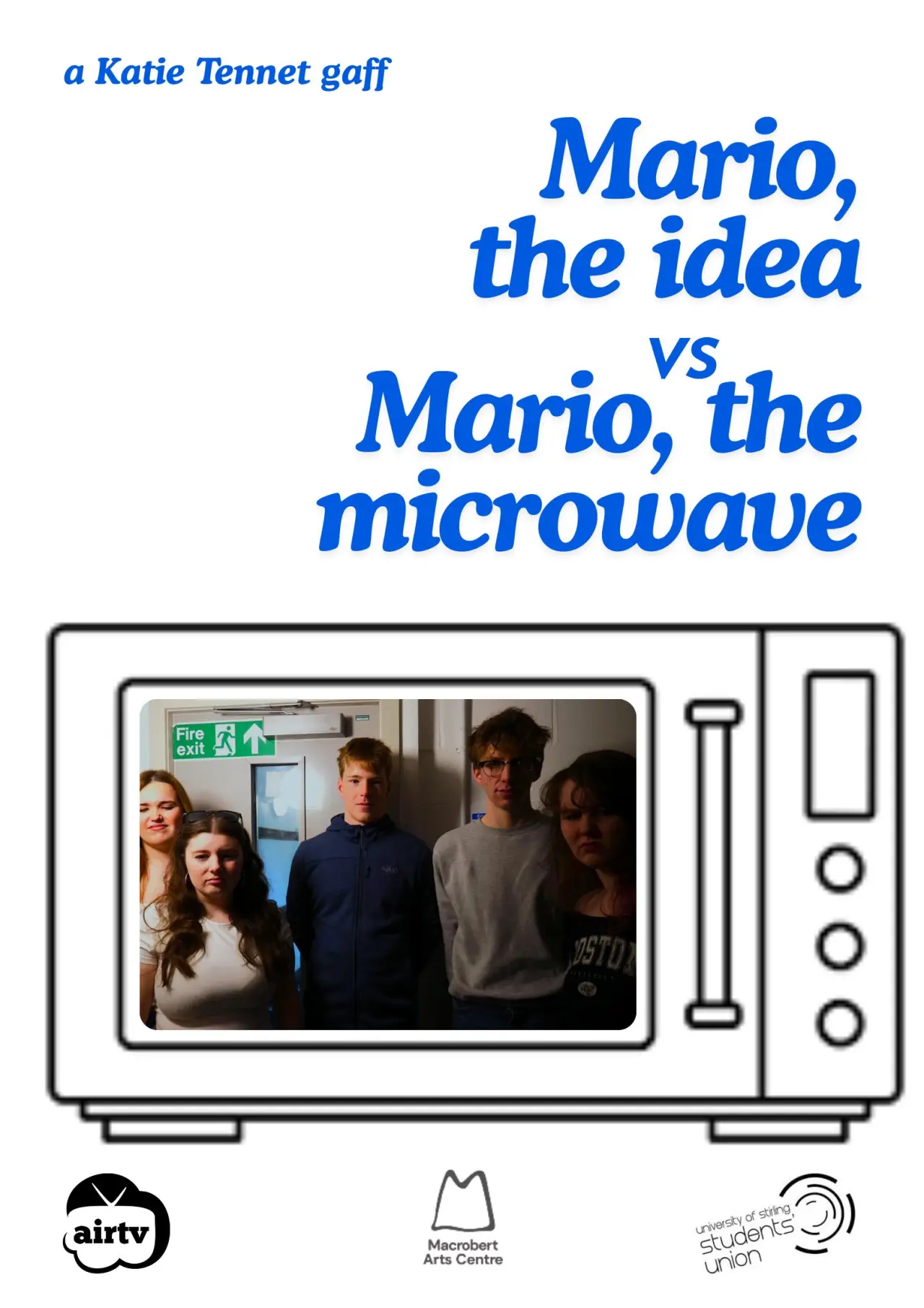 Постер до фільму "Mario, the Idea vs Mario, the Microwave"