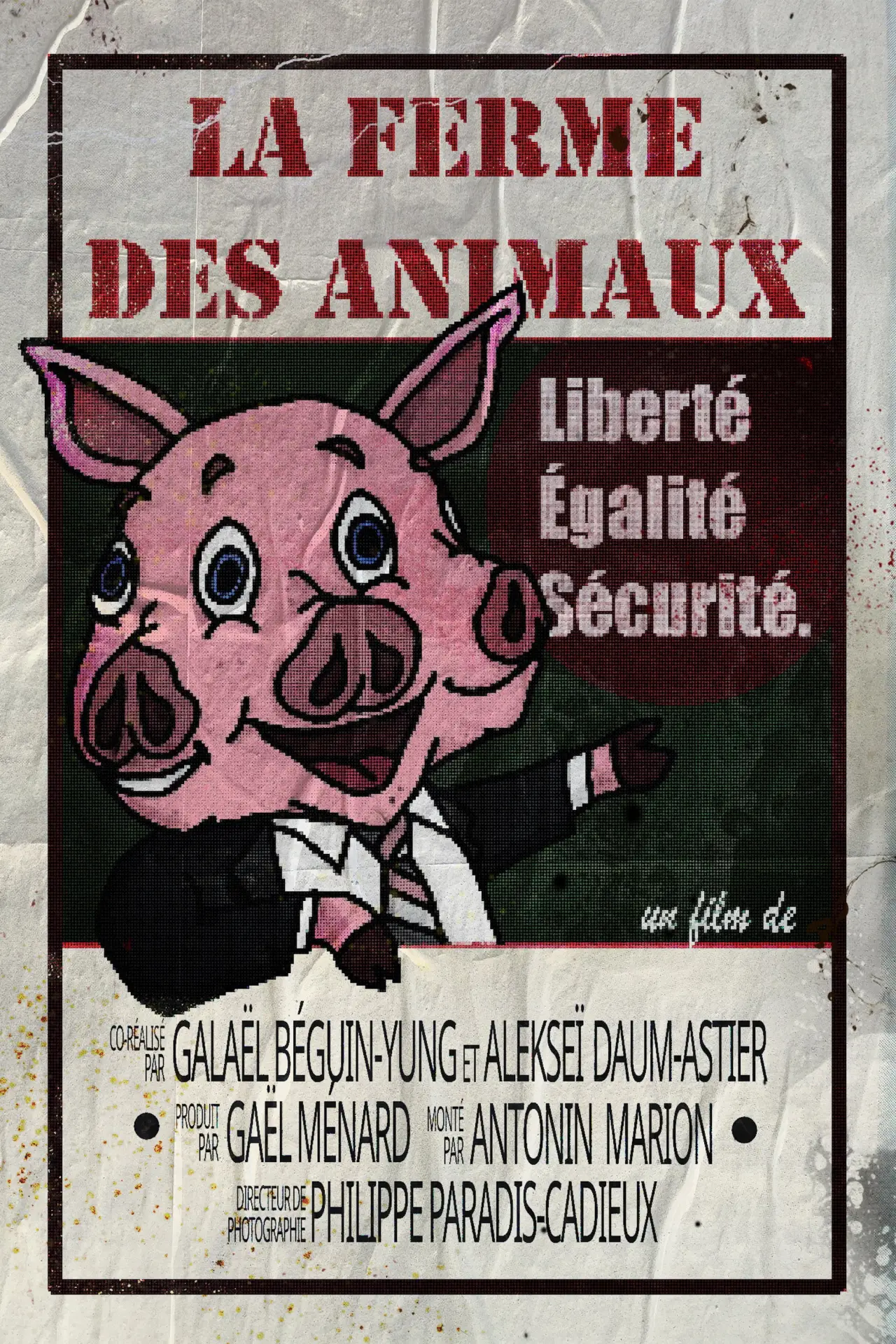 Постер до фільму "La ferme des animaux"