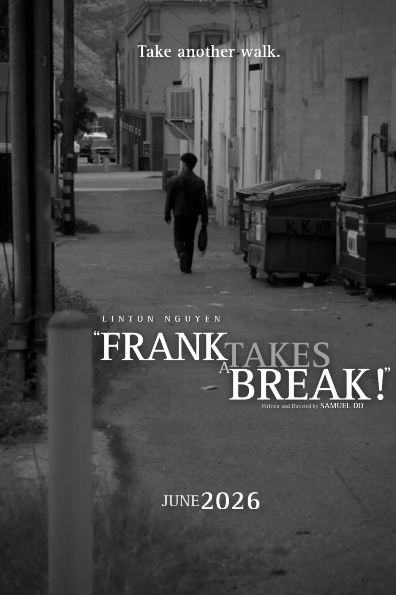 Постер до фільму "Frank Takes a Break!"