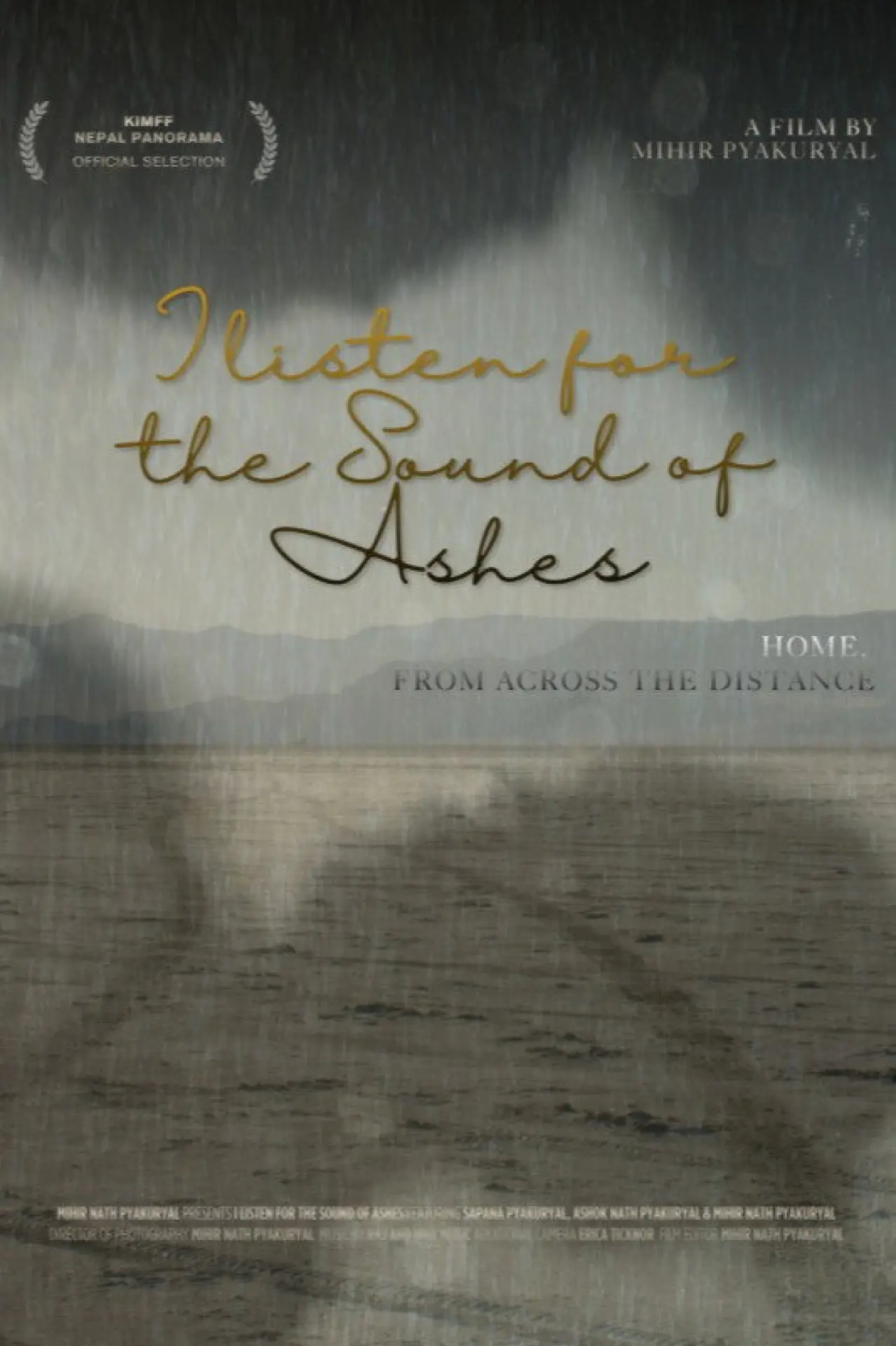 Постер до фільму "I Listen for the Sound of Ashes"