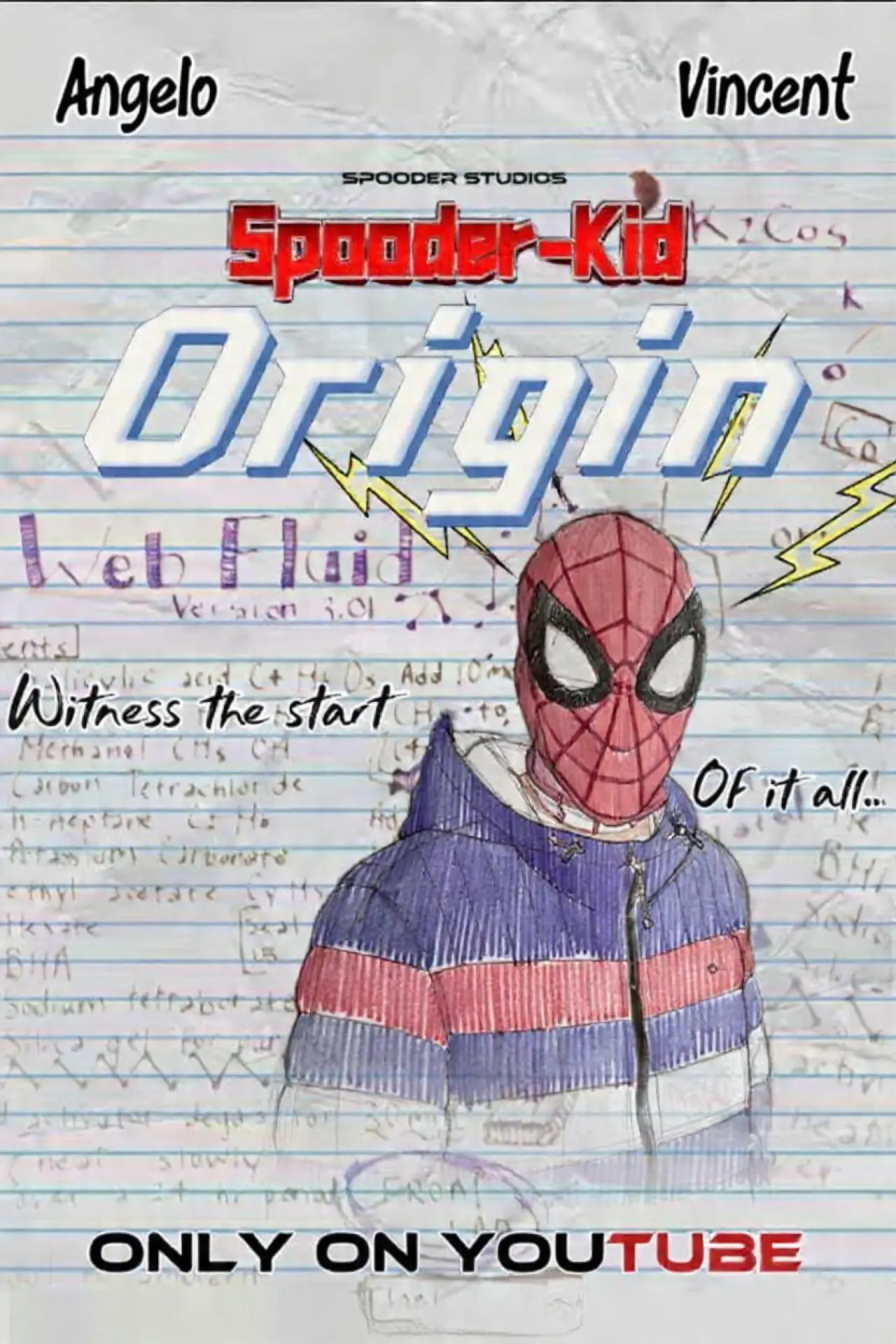 Постер до фільму "Spooder-Kid: Origin"