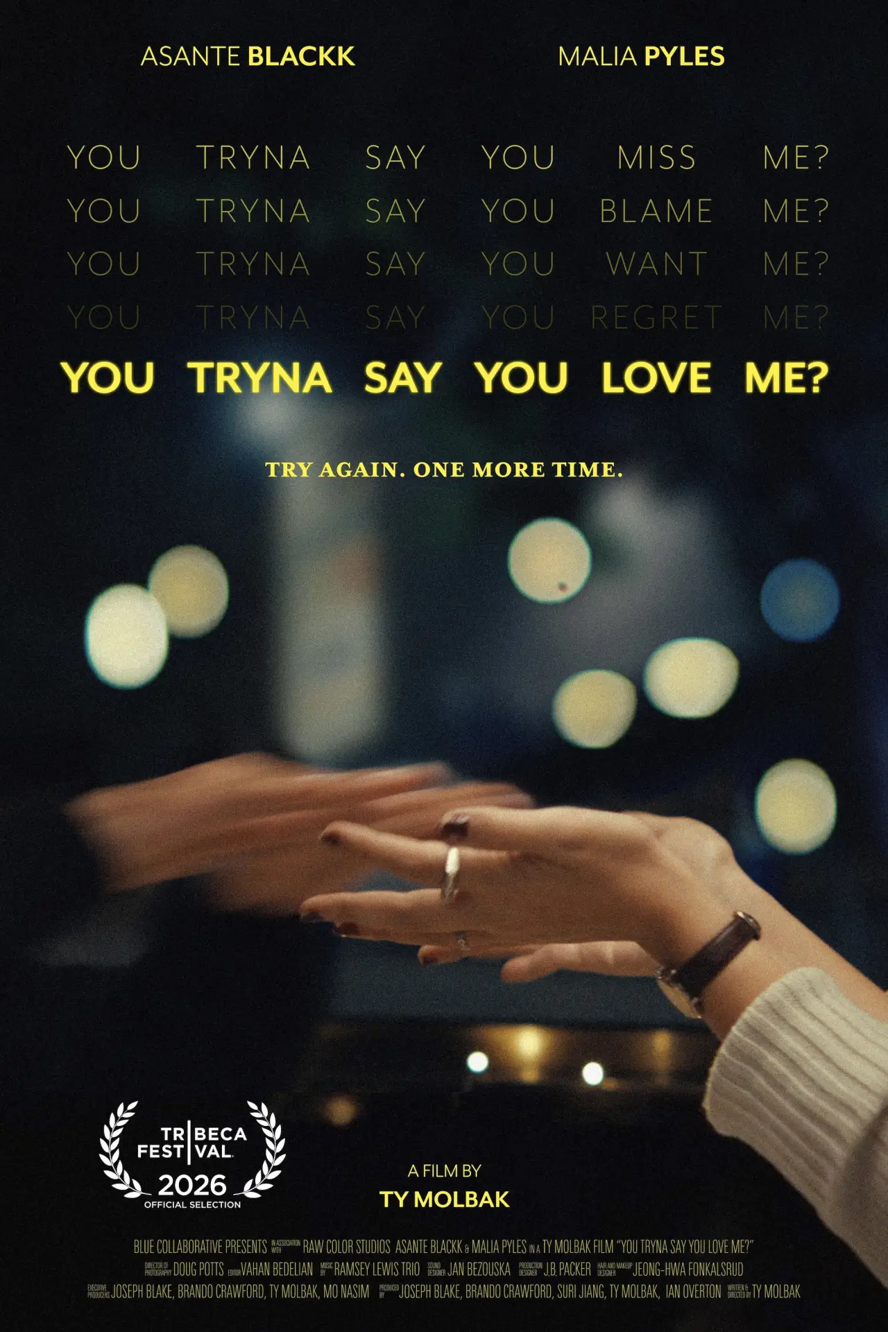 Постер до фільму "You Tryna Say You Love Me?"