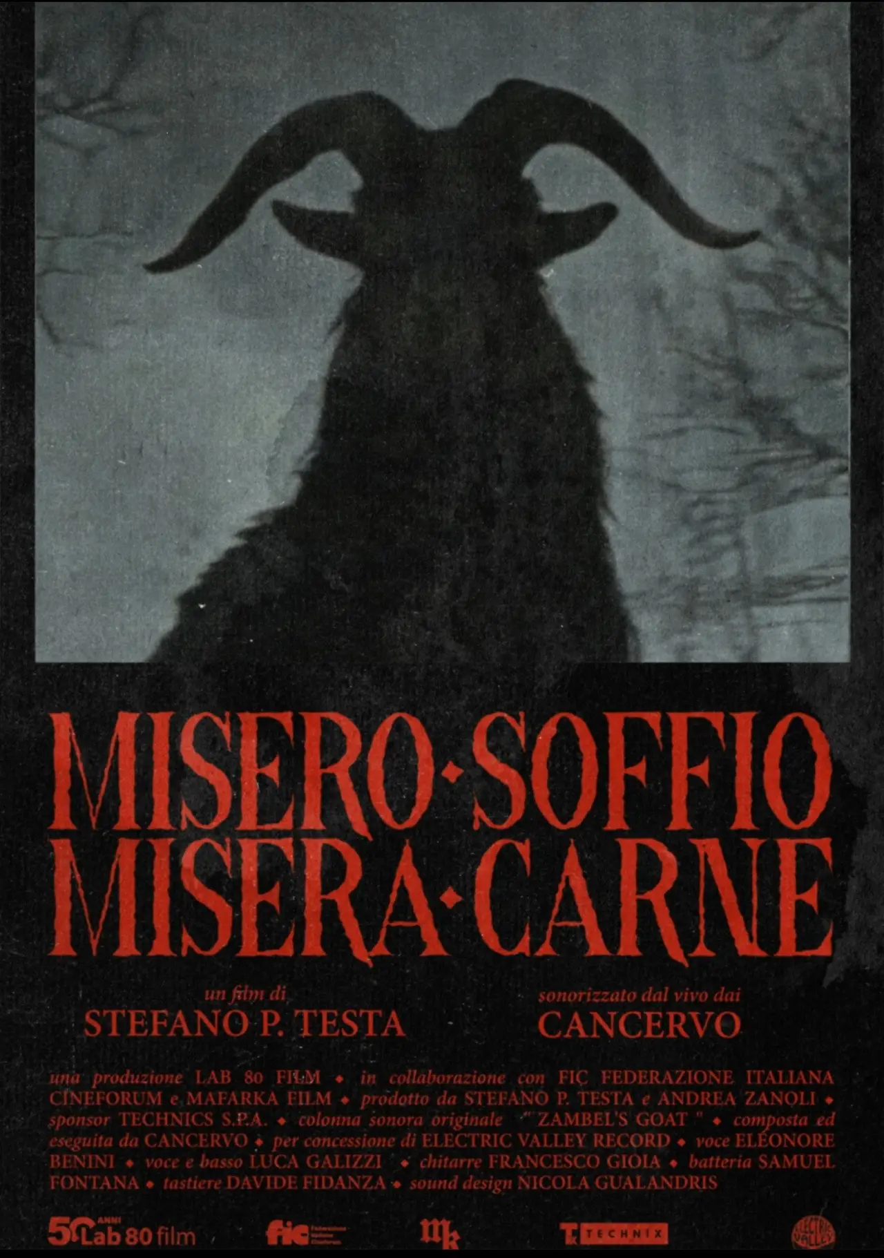 Постер до фільму "Misero Soffio Misera Carne"