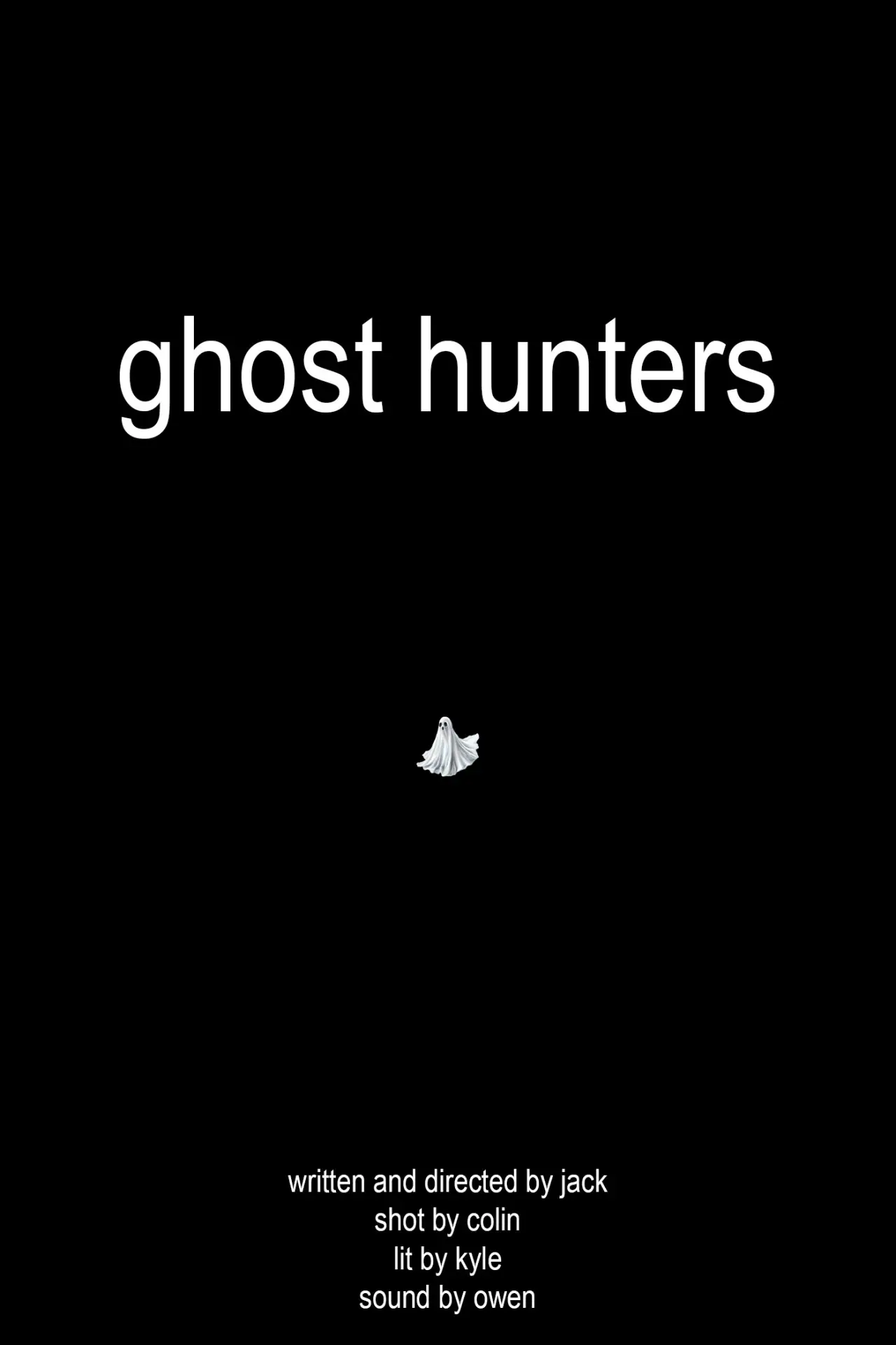 Постер до фільму "Ghost Hunters"