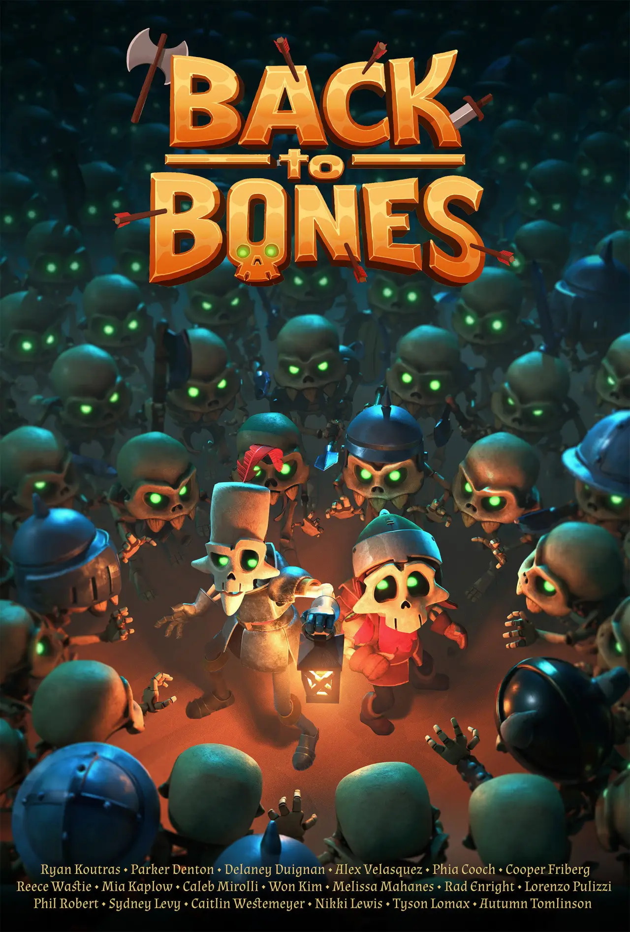 Постер до фільму "Back to Bones"