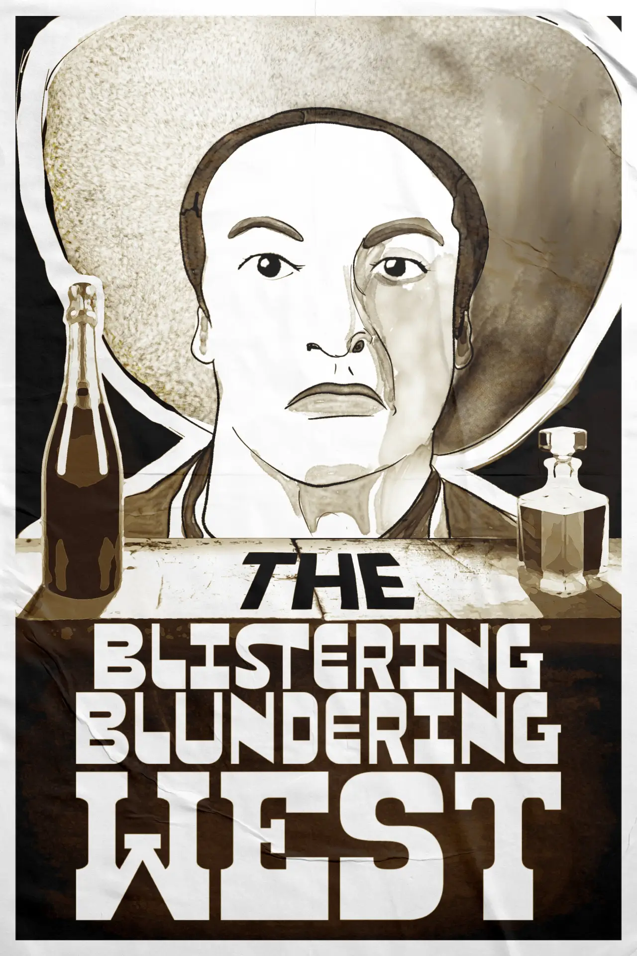 Постер до фільму "The Blistering Blundering West"