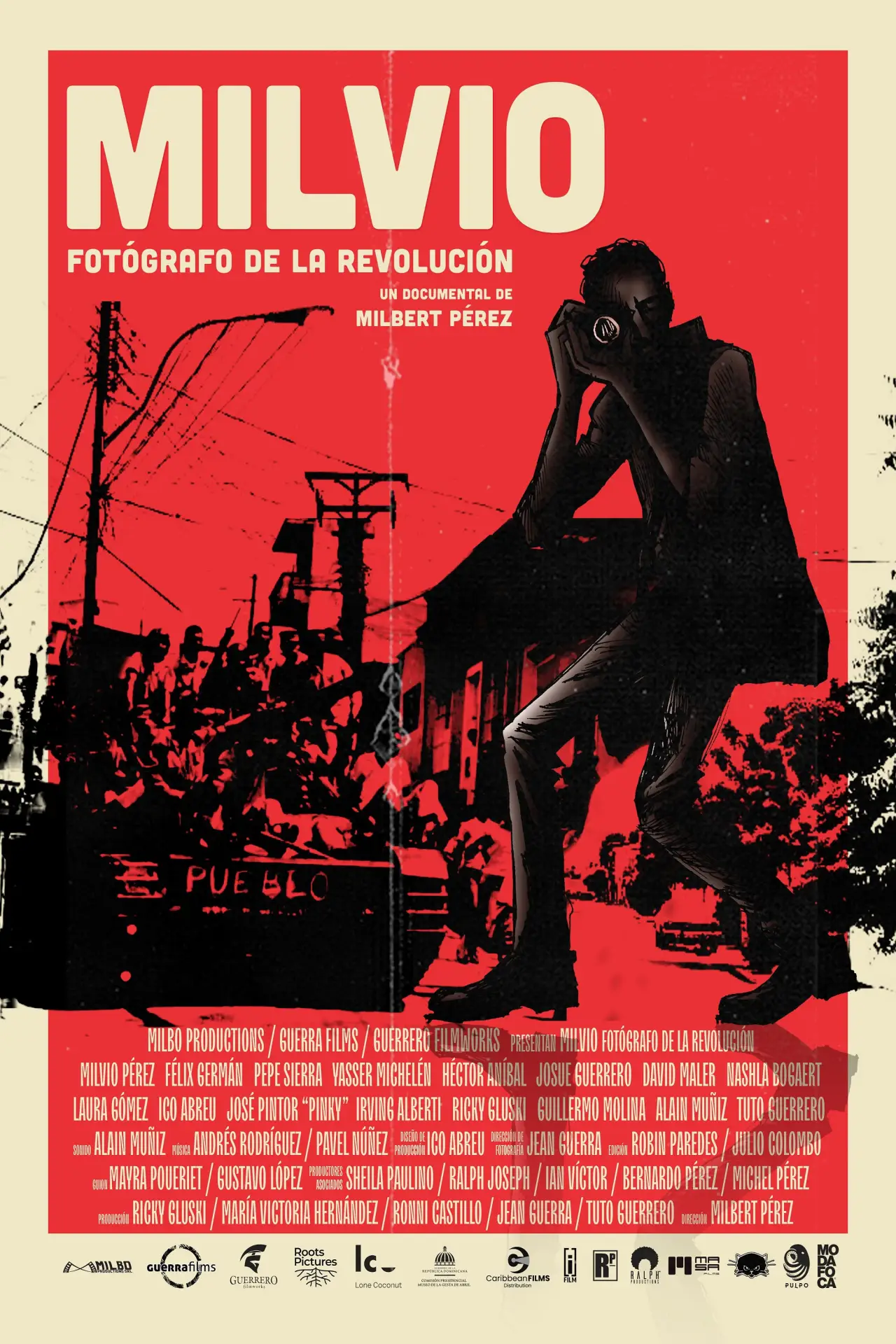 Постер до фільму "Milvio: Fotógrafo de la Revolución"