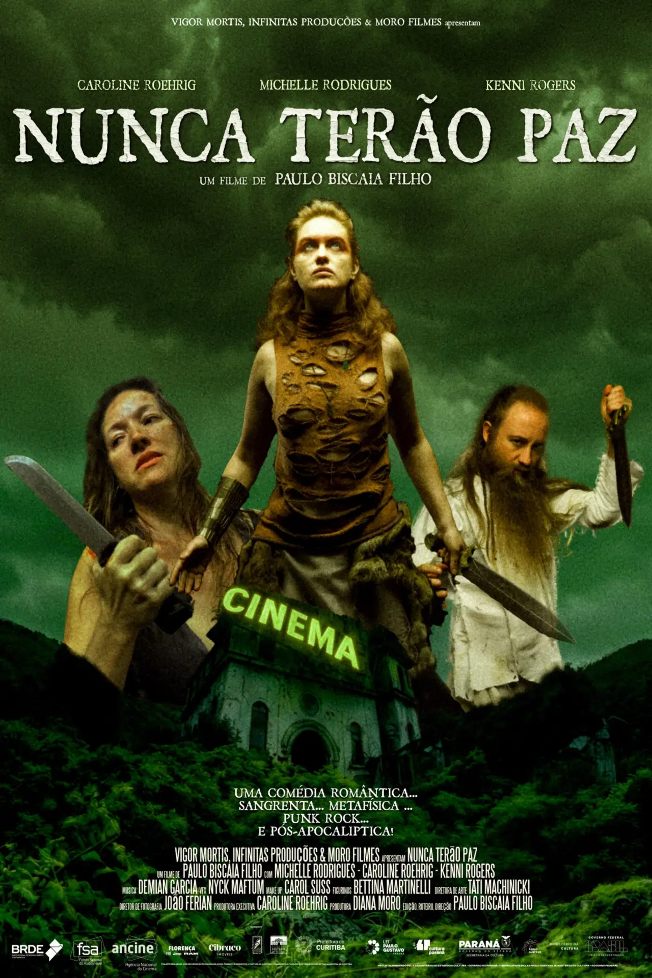 Постер до фільму "Nunca Terão Paz"