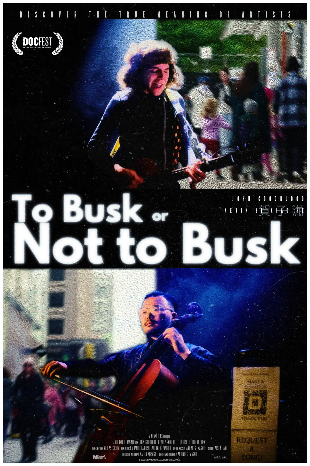 Постер до фільму "To Busk or Not to Busk"