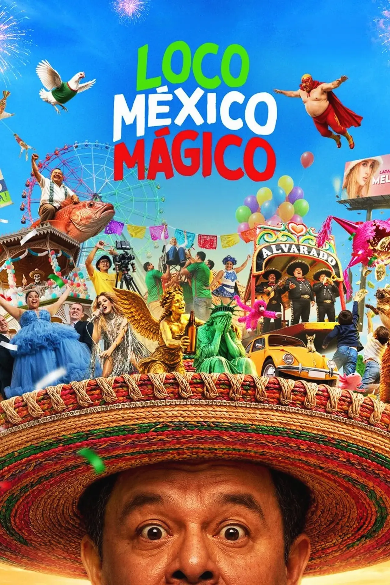 Постер до фільму "Loco México Mágico"