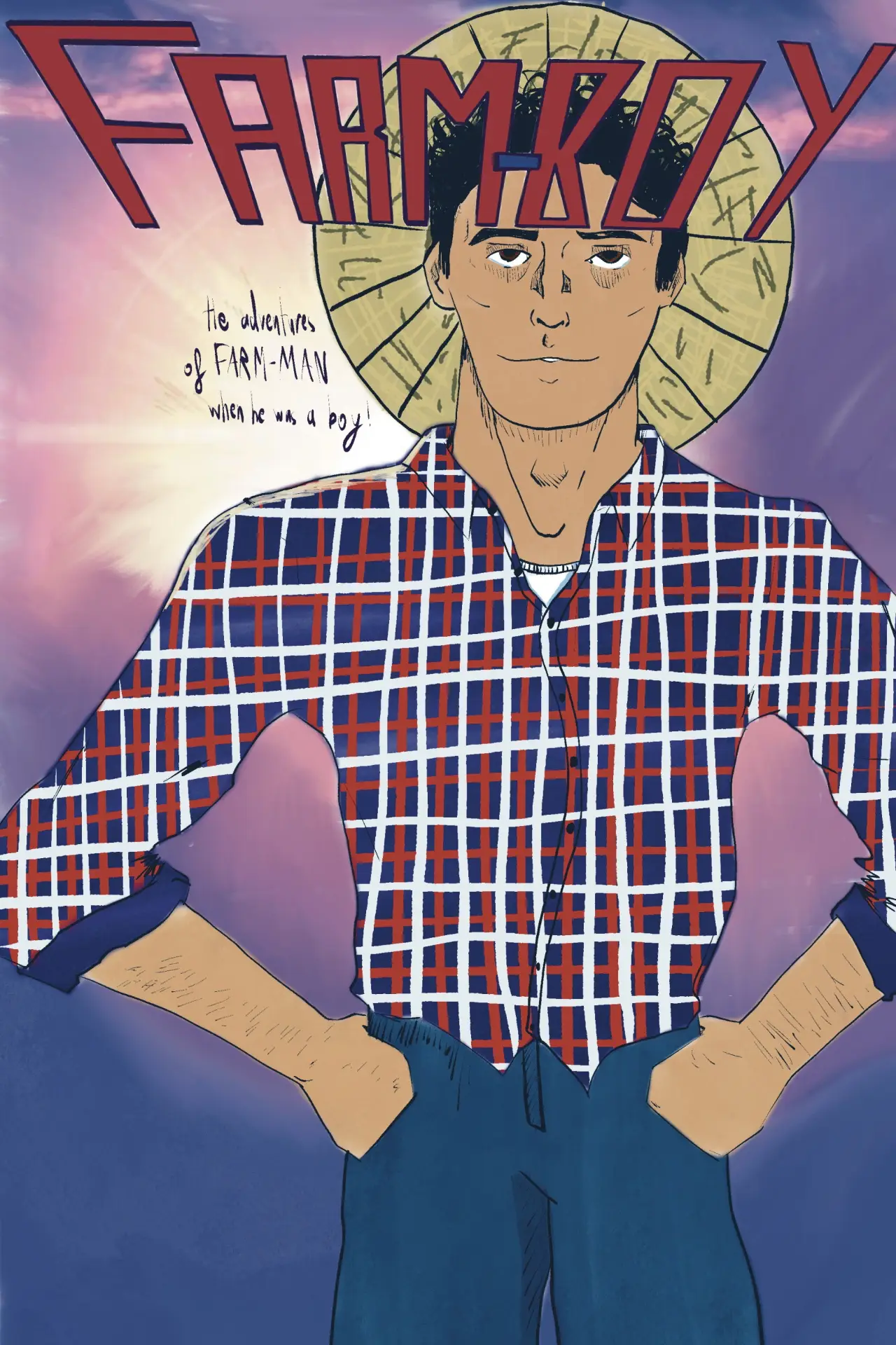 Постер до фільму "Farm-Boy: The Adventures of Farm-Man when he was a Boy"