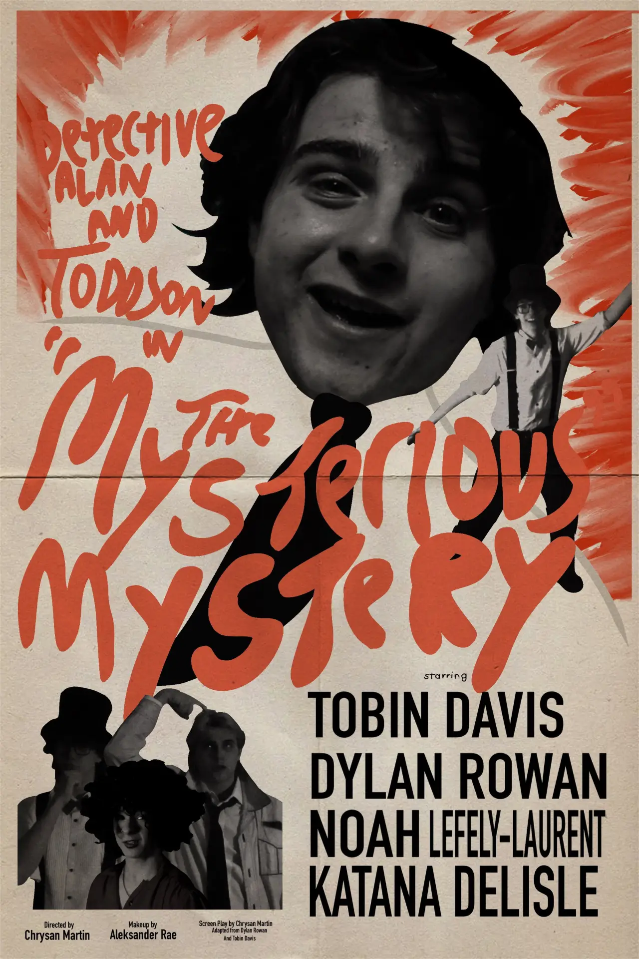 Постер до фільму "Detective Alan and Toddson in ”The Mysterious Mystery!”"