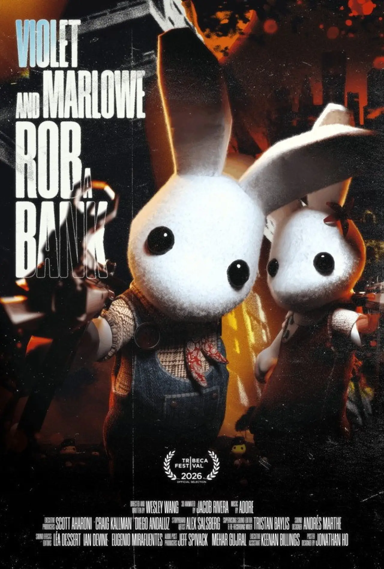 Постер до фільму "Violet and Marlowe Rob a Bank"