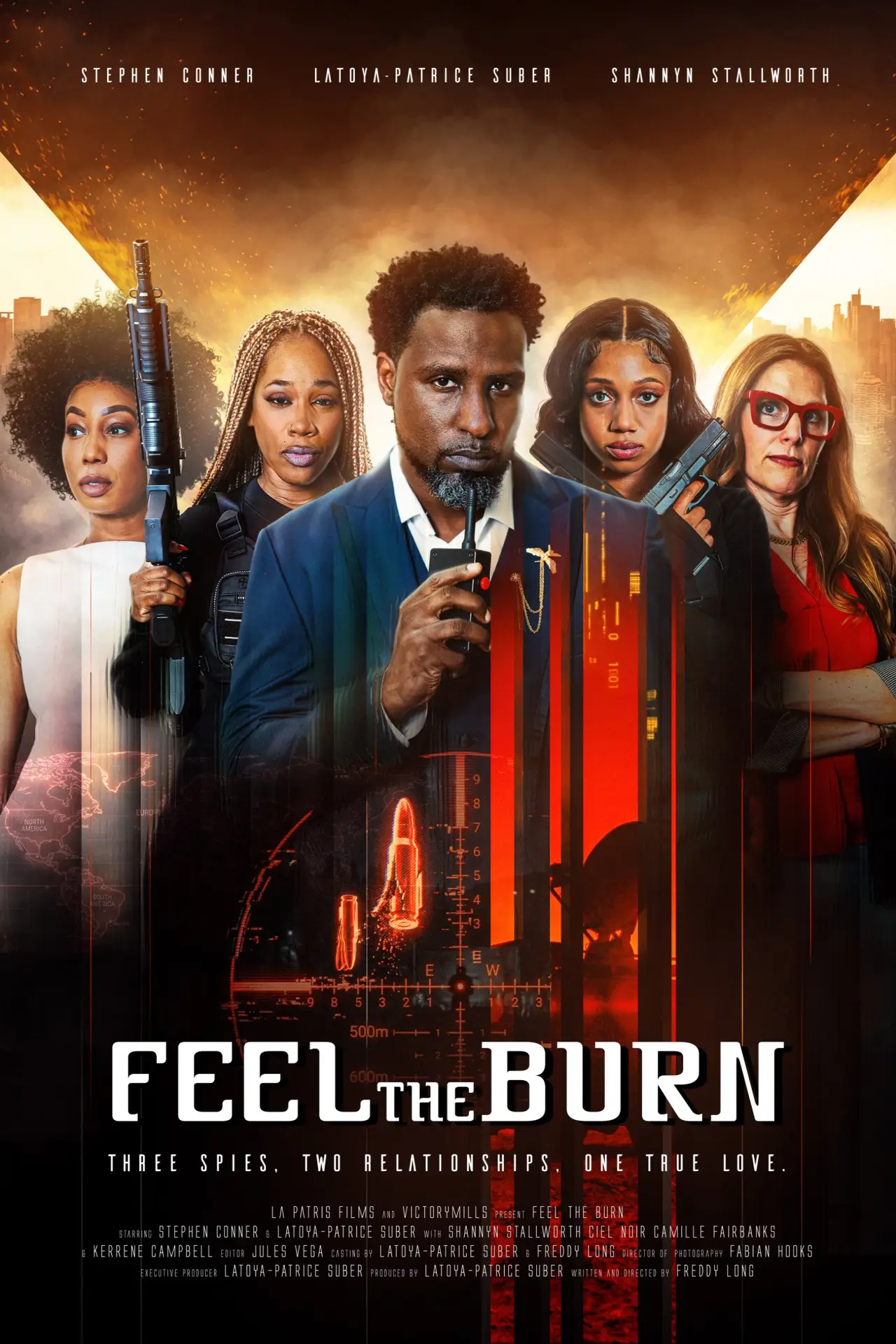 Постер до фільму "Feel The Burn"