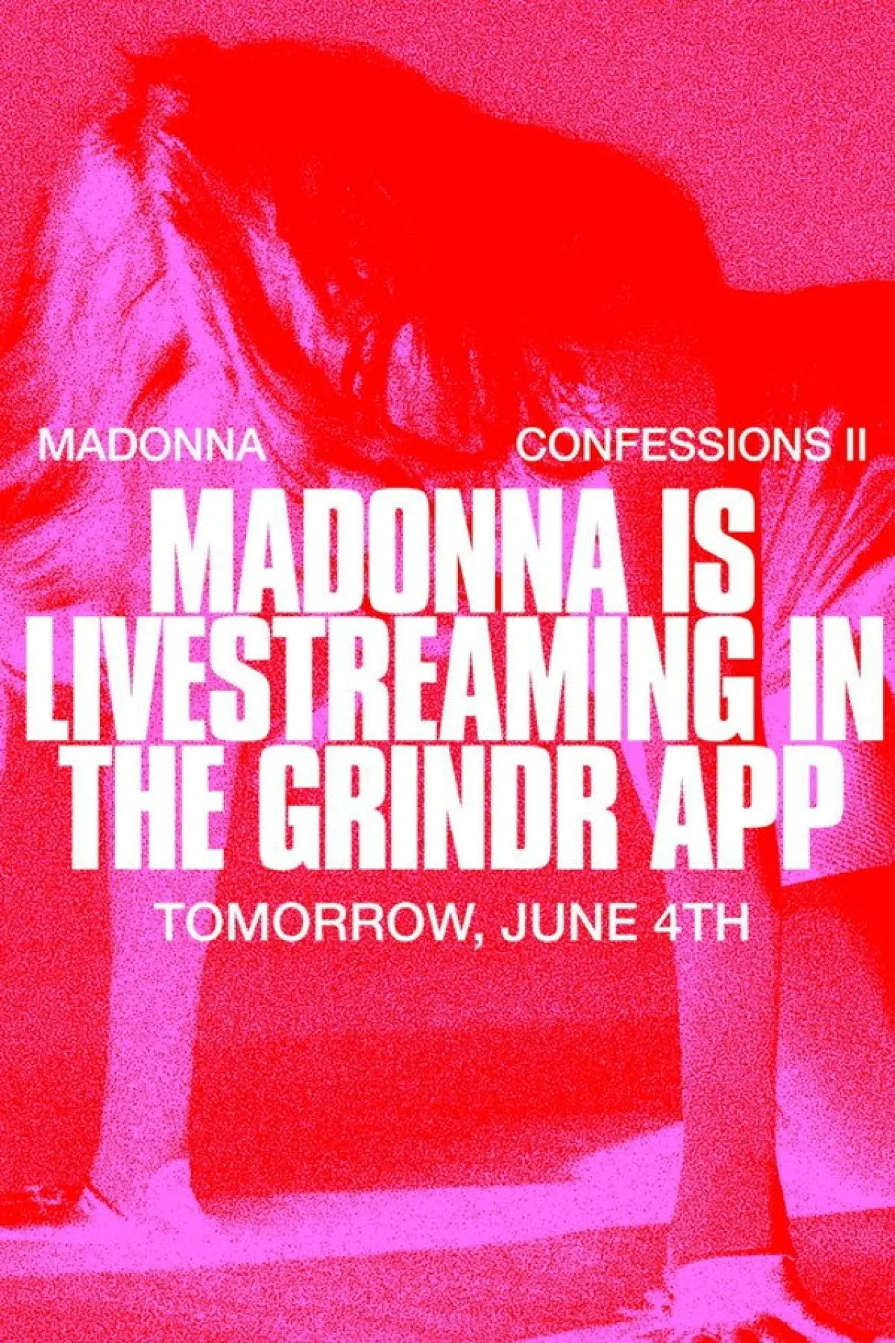 Постер до фільму "Grindr Presents: Madonna LIVE in New York"