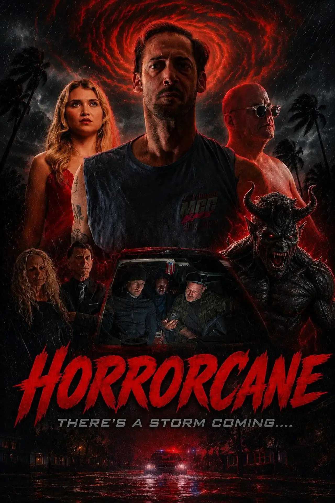 Постер до фільму "Horrorcane"
