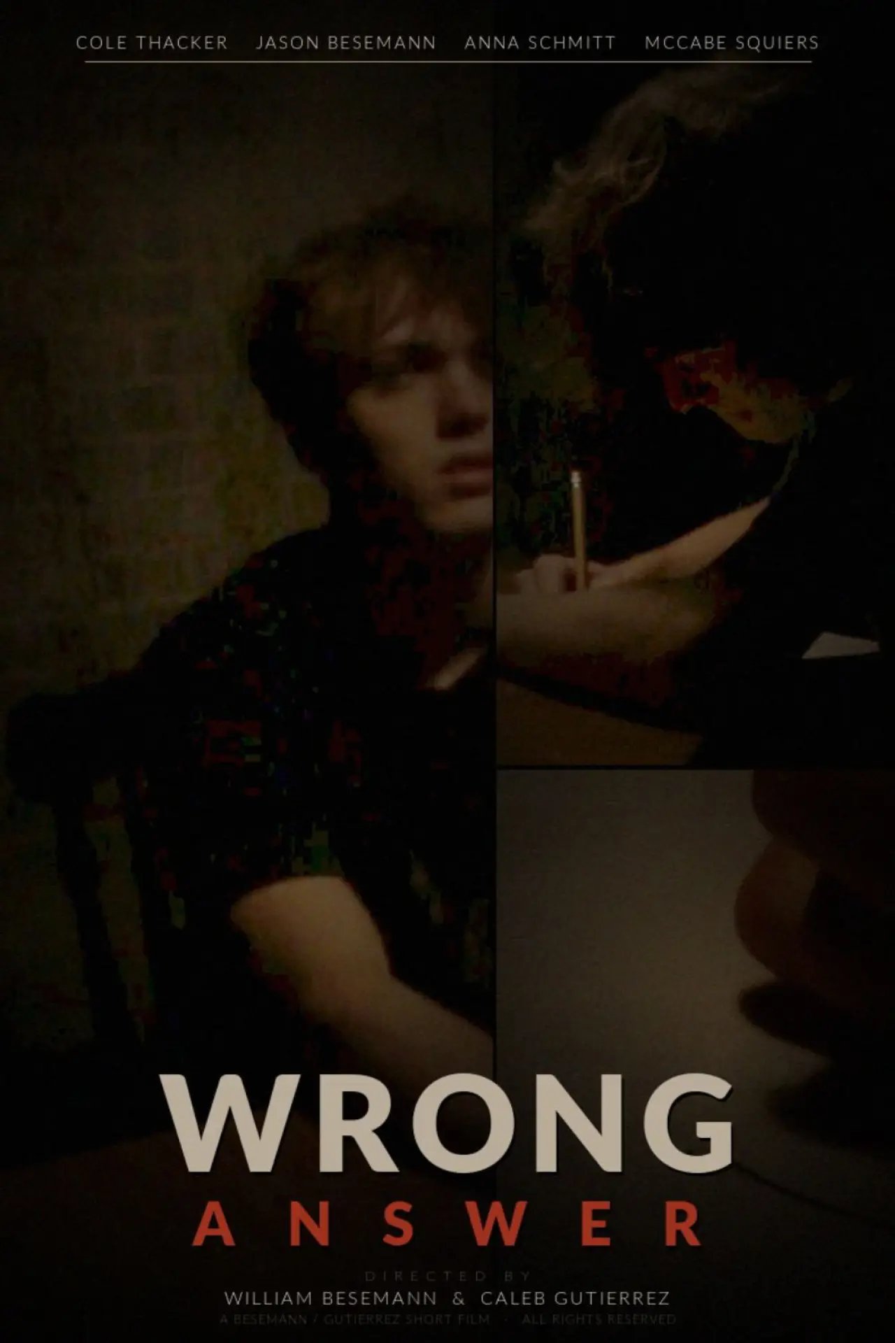 Постер до фільму "Wrong Answer"