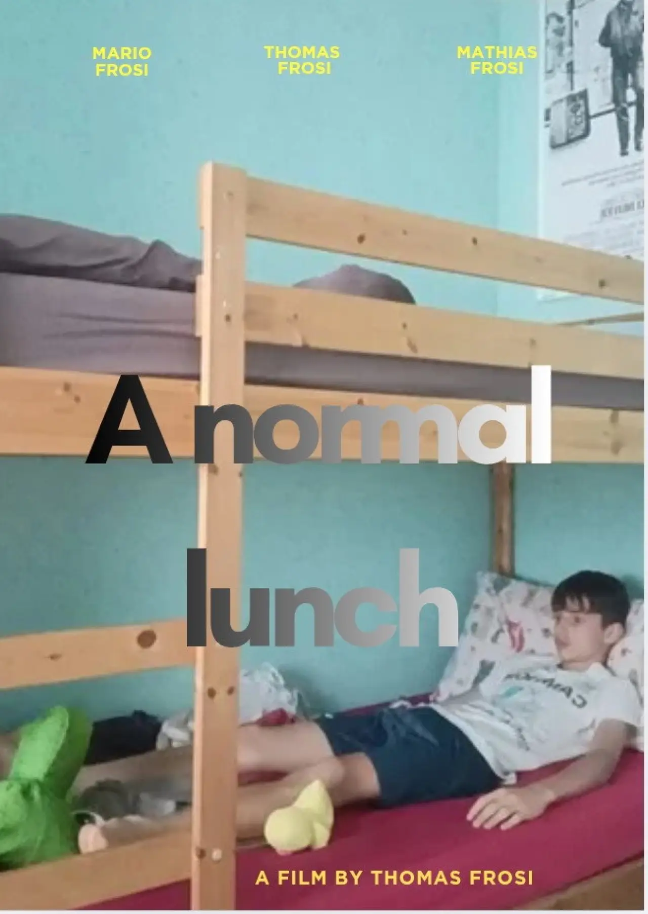 Постер до фільму "A normal lunch"